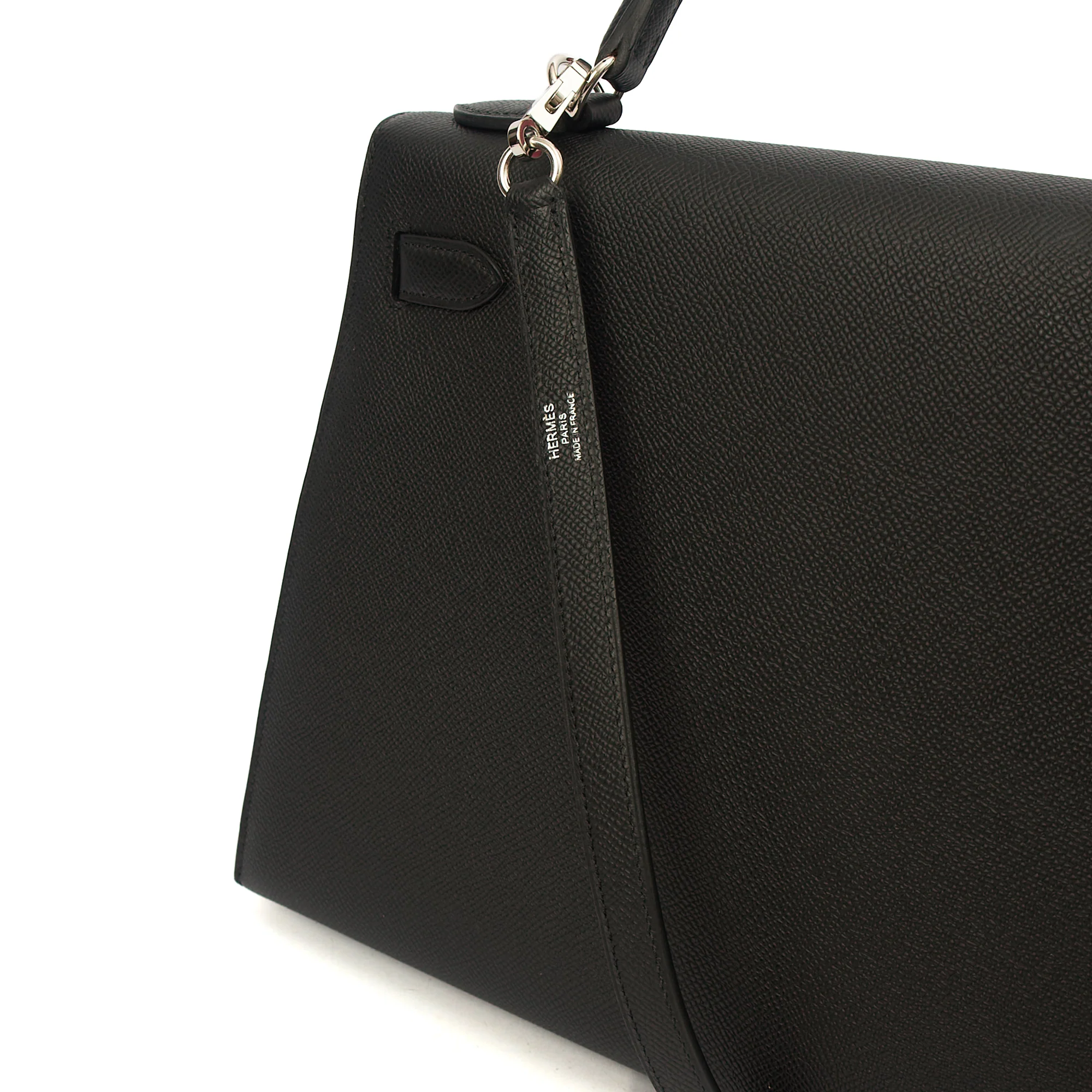 Picture of Hermes Top Handle Kelly 32 in Black, Epsom Leather