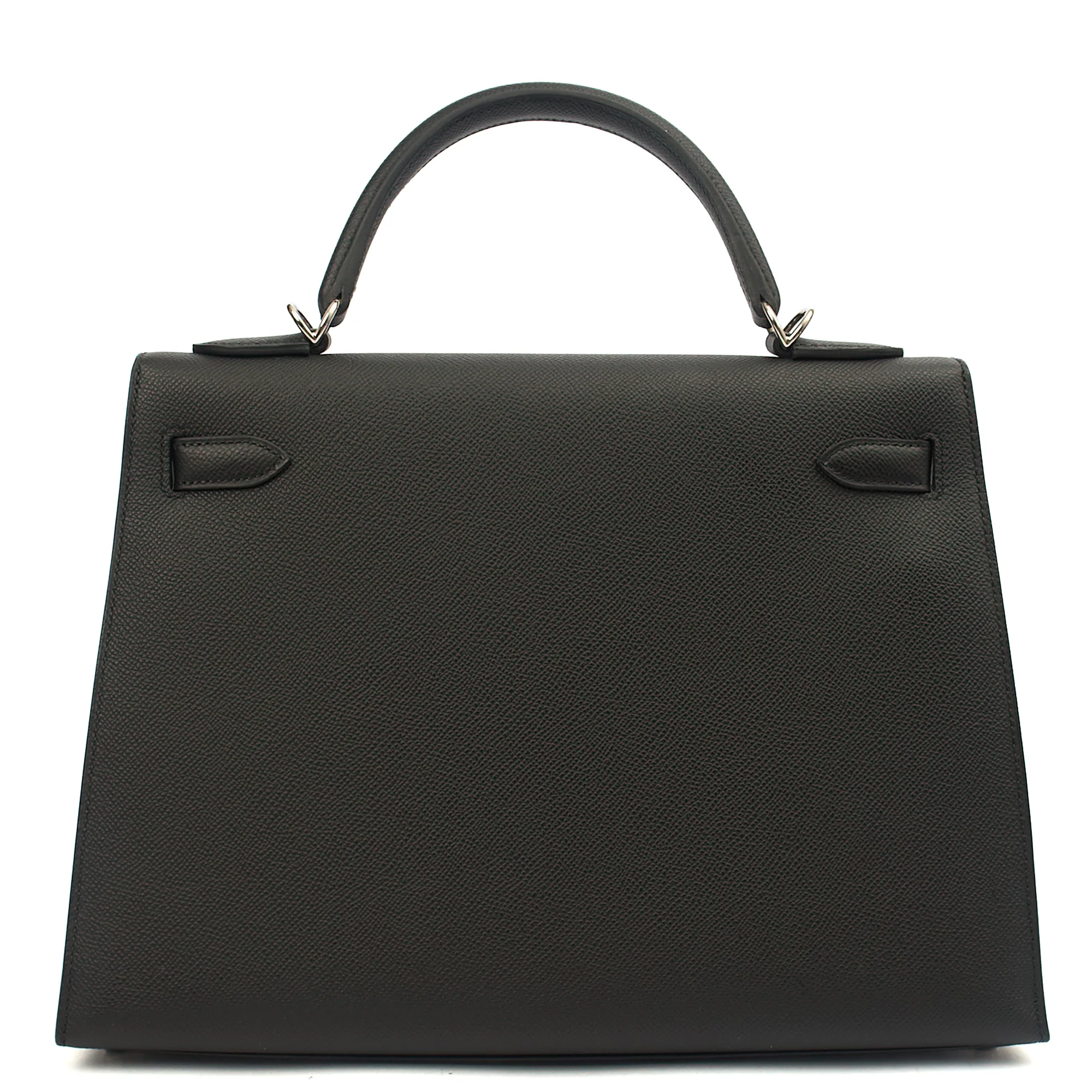Picture of Hermes Top Handle Kelly 32 in Black, Epsom Leather