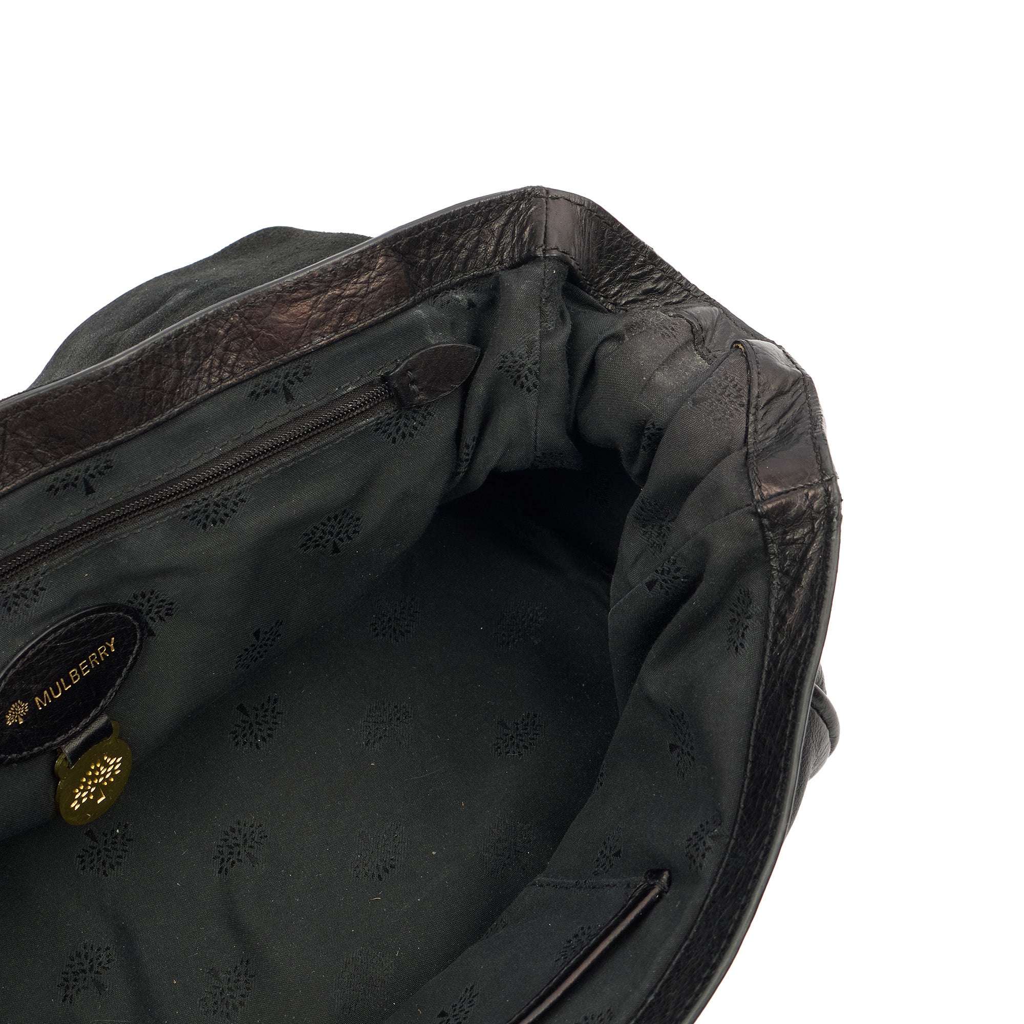 Picture of Mulberry Satchel Alexa in Black, Leather