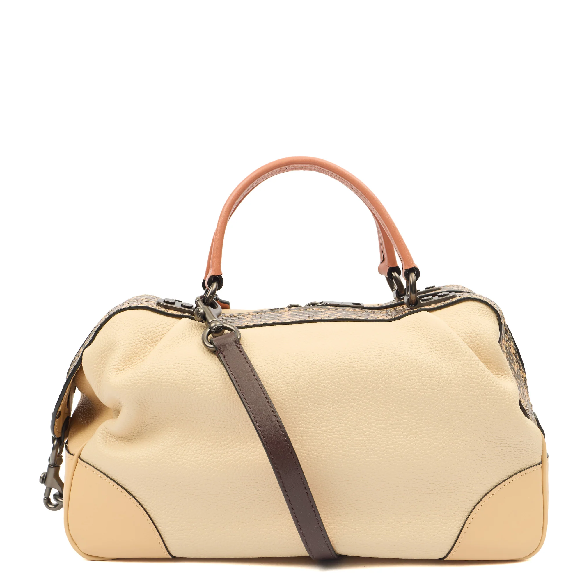 Picture of Coach Tote Lane in Neutral, Leather
