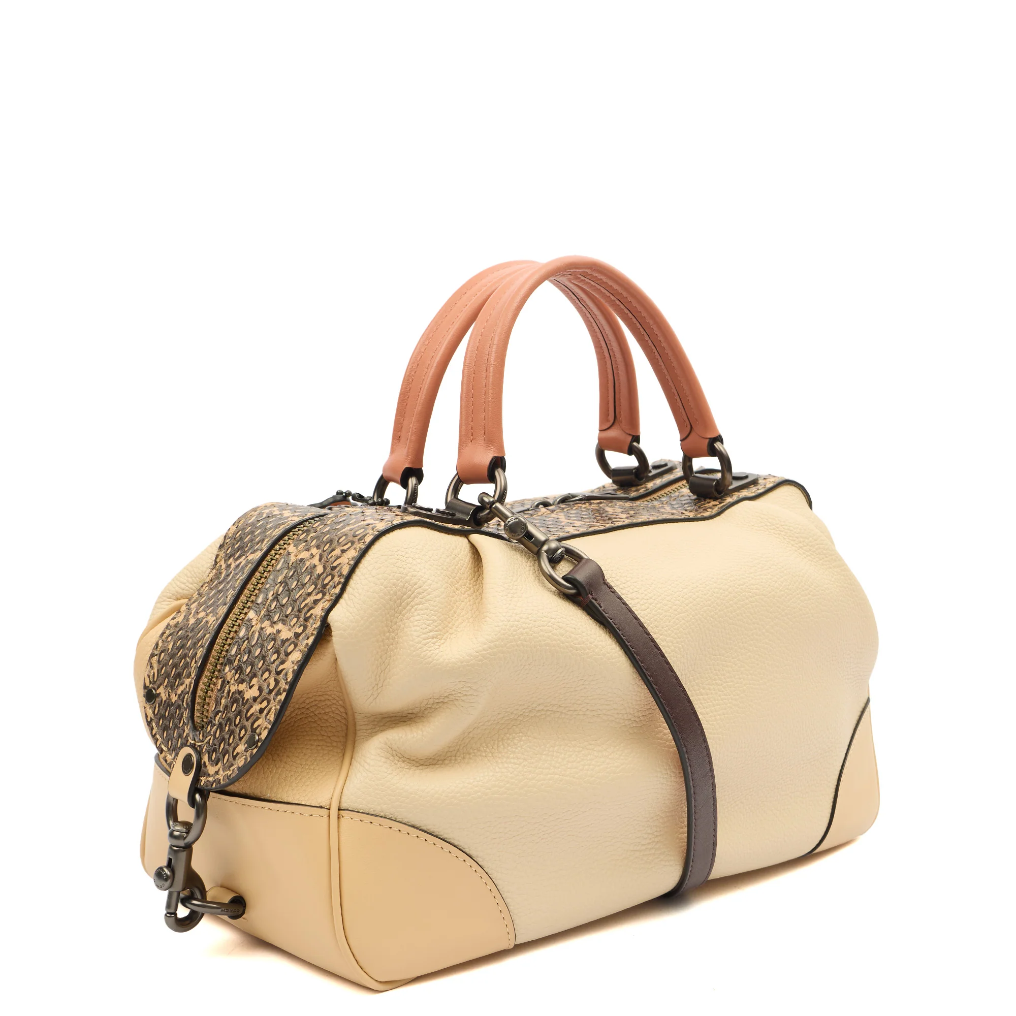 Picture of Coach Tote Lane in Neutral, Leather