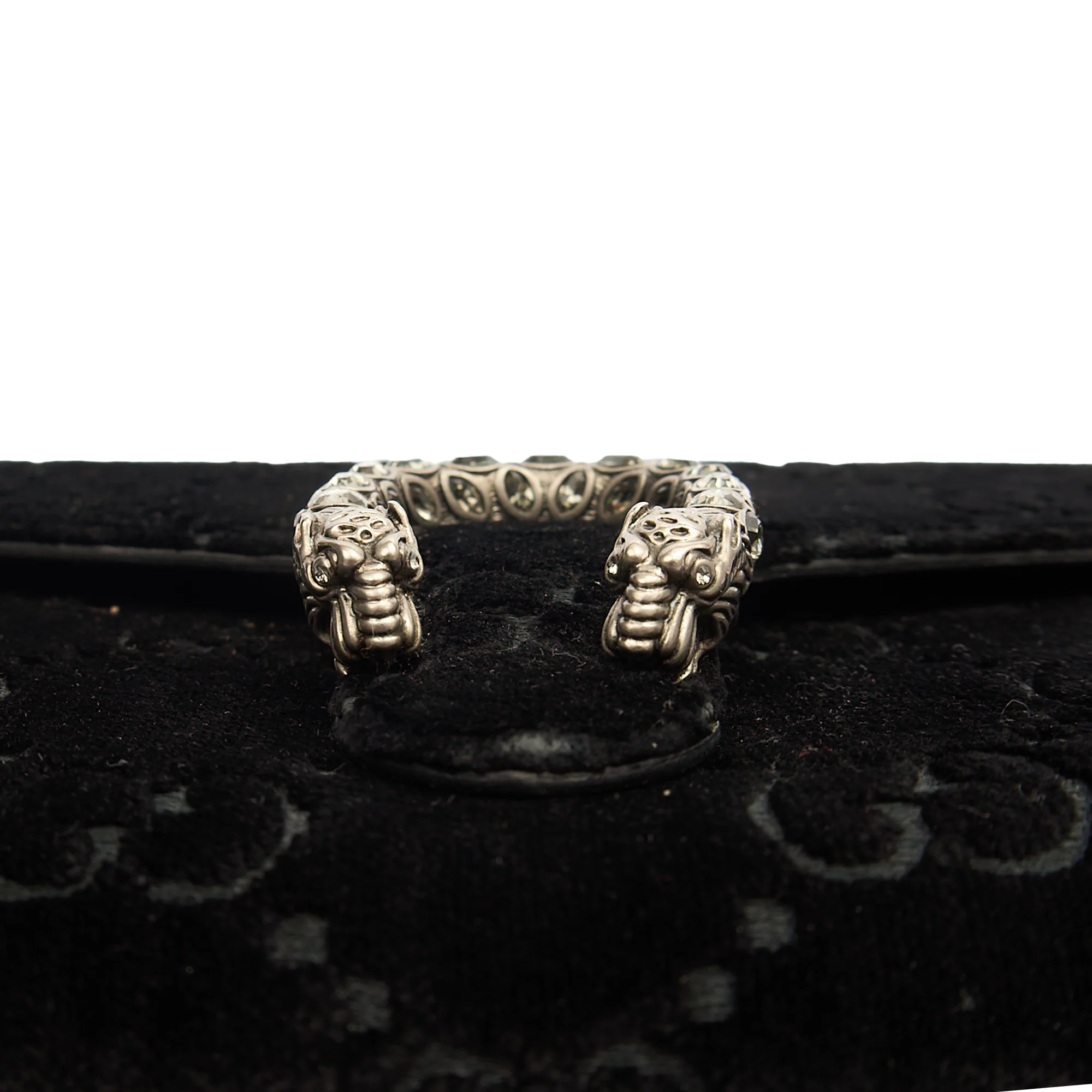 Picture of Gucci Cross Body Dionysus Chain Wallet in Black, Leather