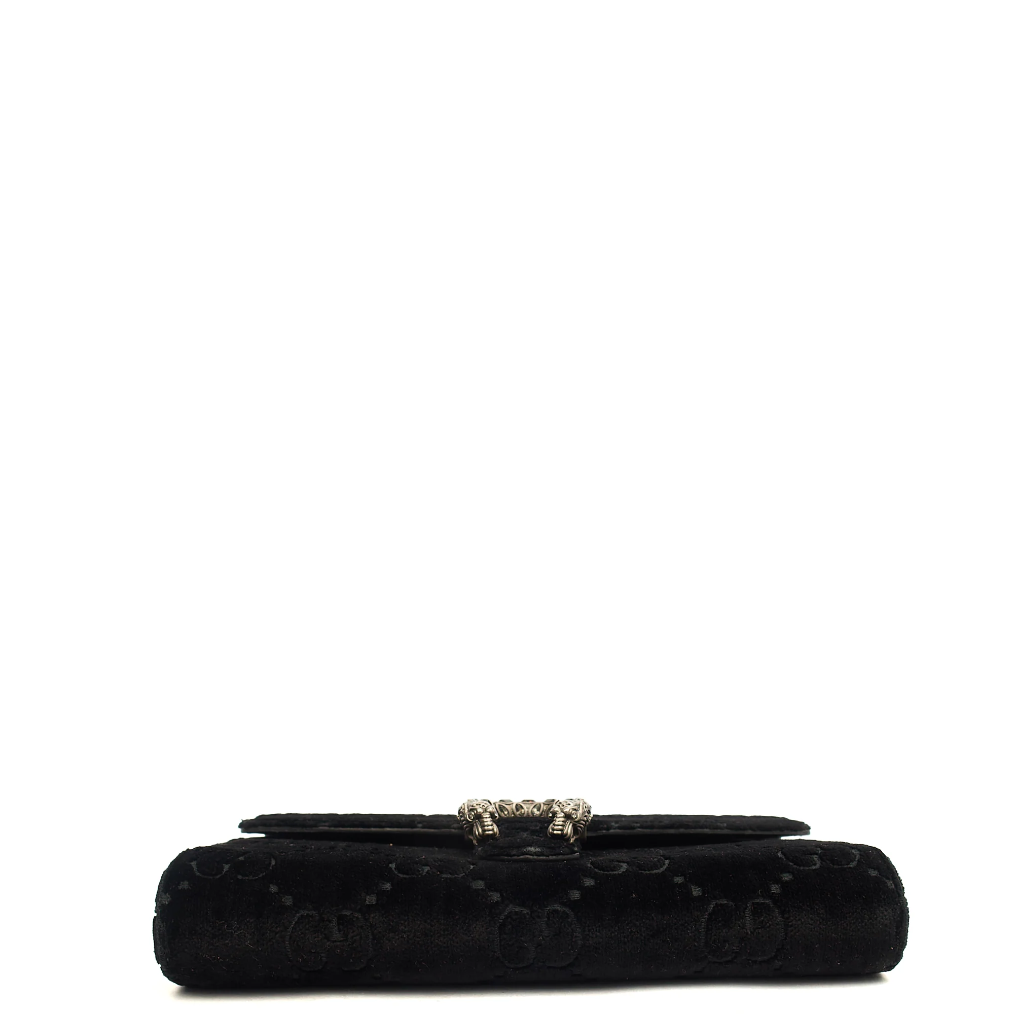 Picture of Gucci Cross Body Dionysus Chain Wallet in Black, Leather