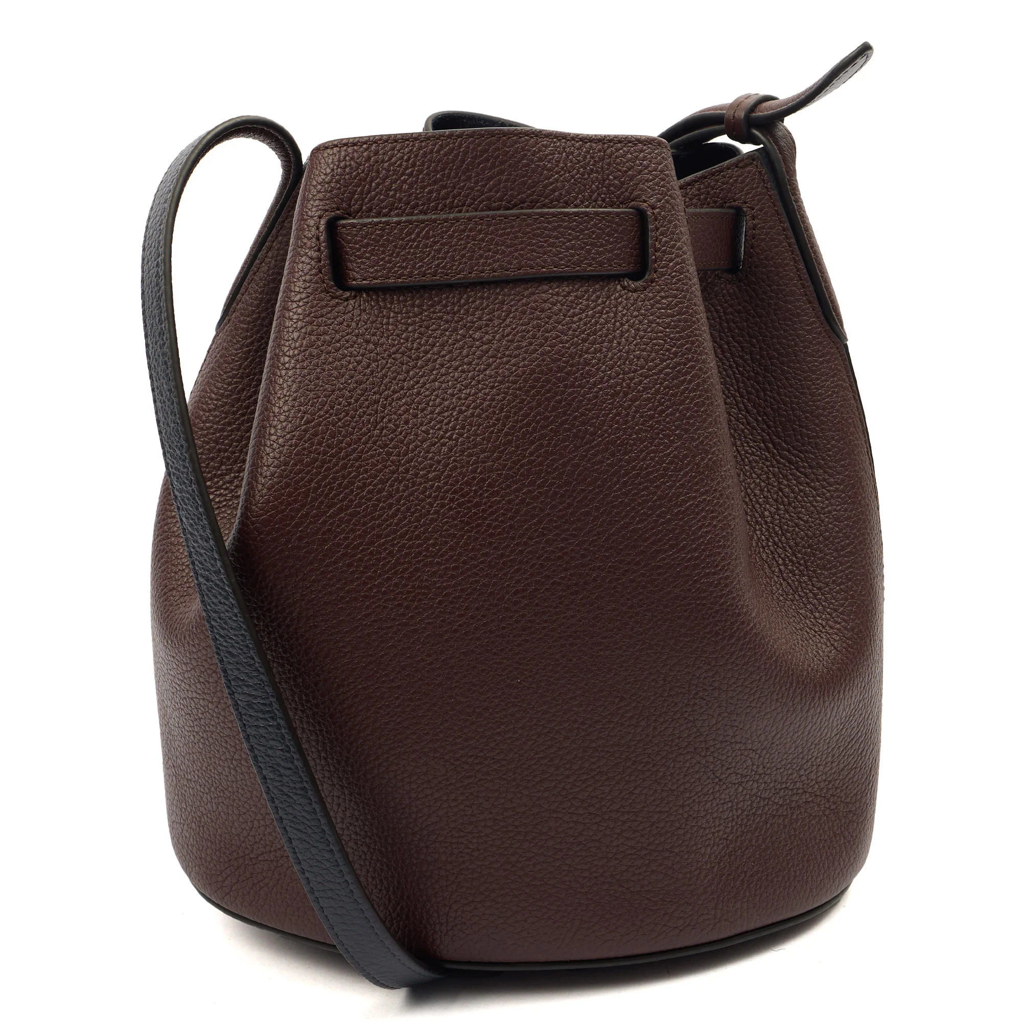 Picture of Mulberry Bucket Bag Abbey Small in Oxblood, Leather