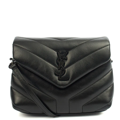 Picture of Saint Laurent Mini Bag LouLou - Toy in Black, Leather