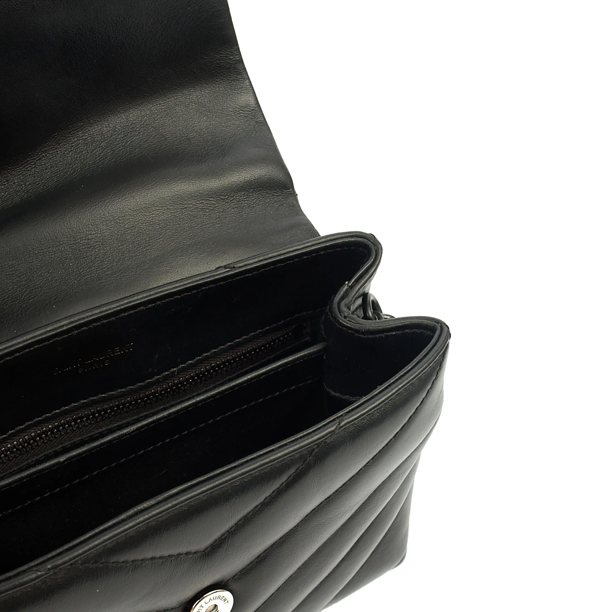 Picture of Saint Laurent Mini Bag LouLou - Toy in Black, Leather