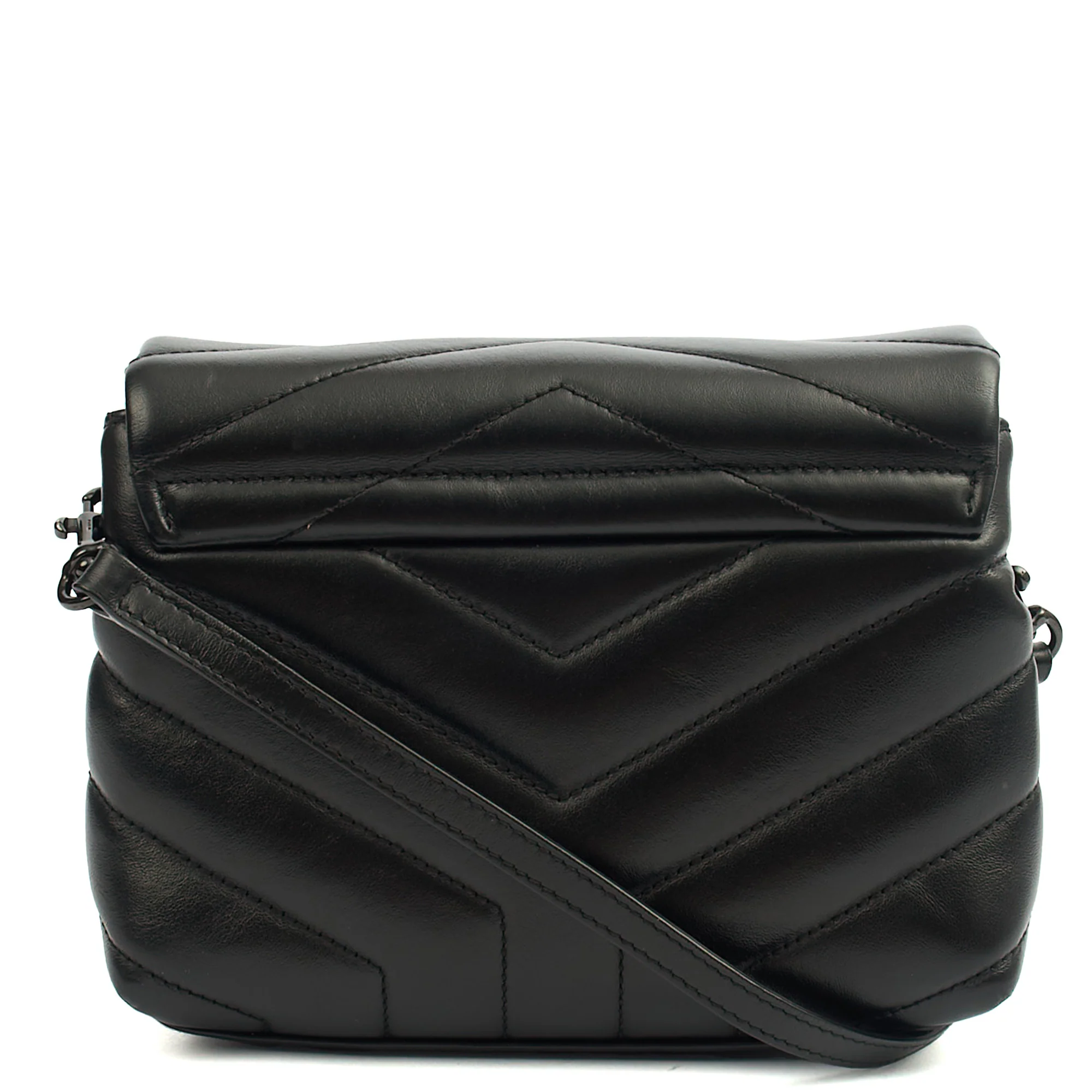 Picture of Saint Laurent Mini Bag LouLou - Toy in Black, Leather