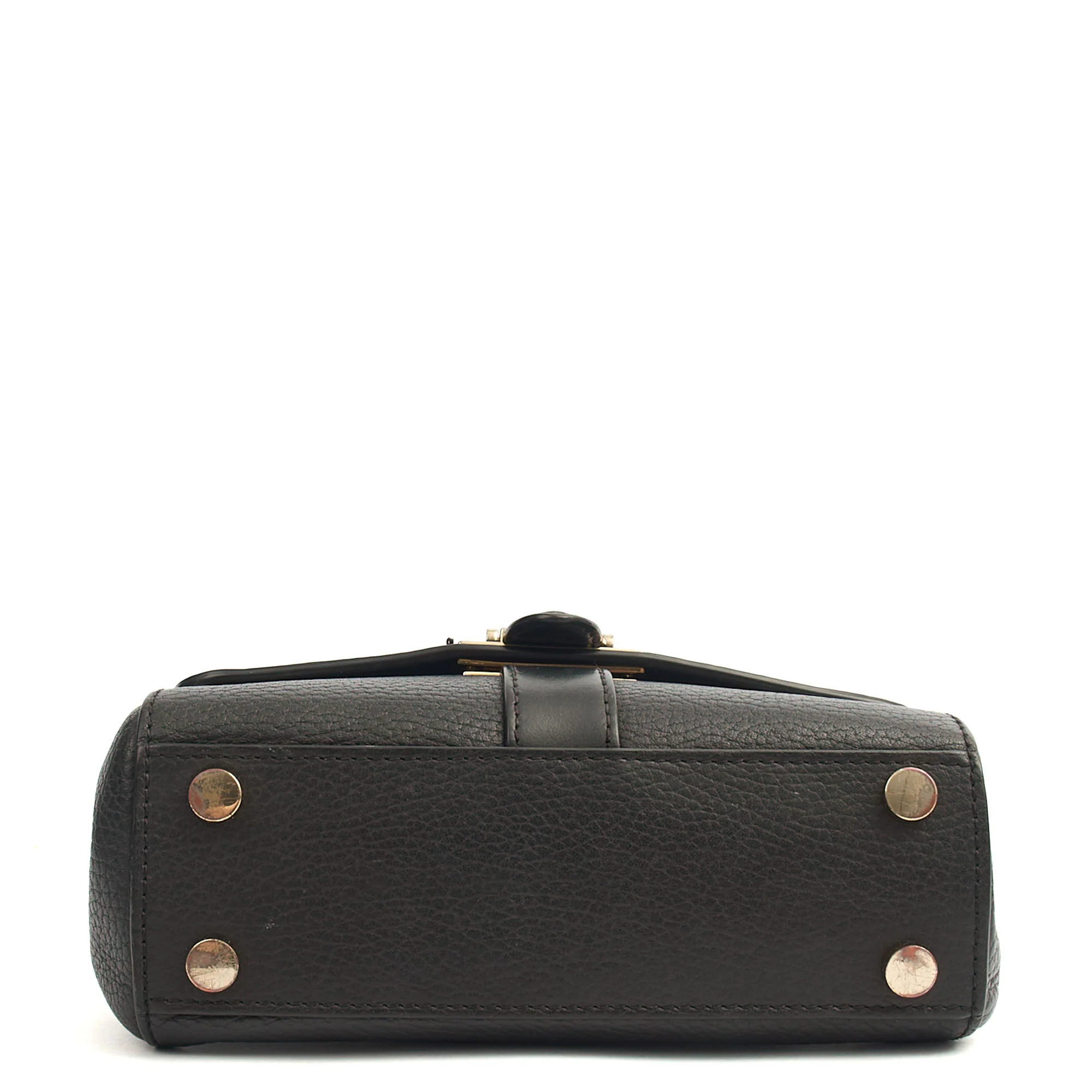 Picture of Aspinal of London Cross Body Lottie in Black, Leather