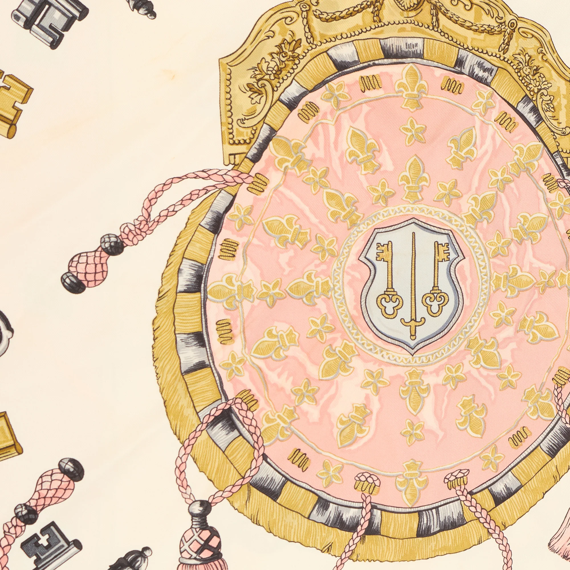 Picture of Hermes Other Twilly in Multi, Canvas