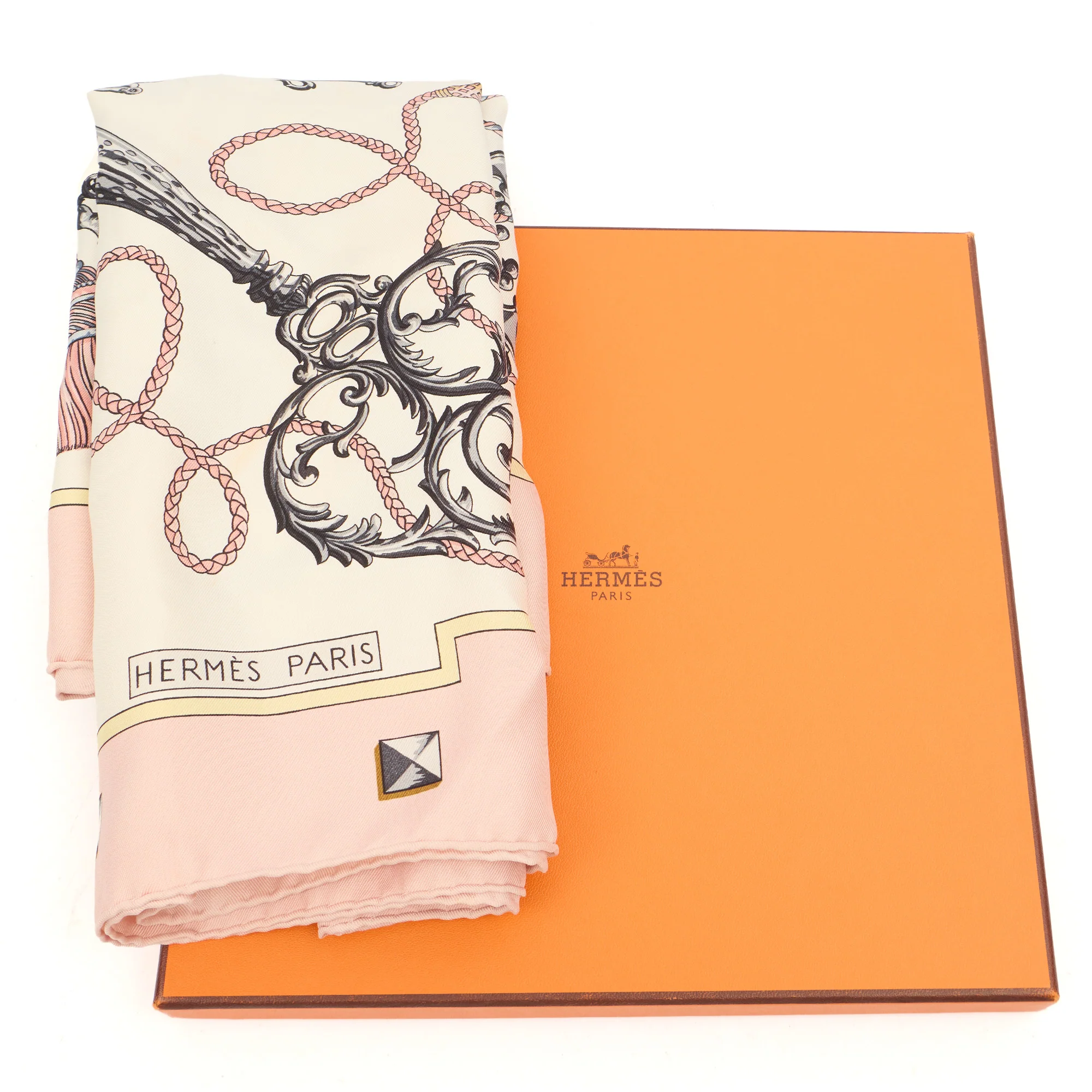 Picture of Hermes Other Twilly in Multi, Canvas