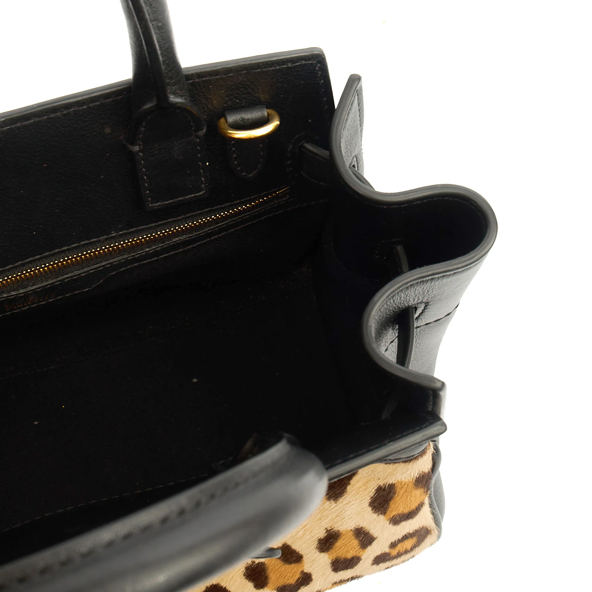 Picture of Mulberry Tote Zipped Bayswater - Small in Black, Calfskin Leather