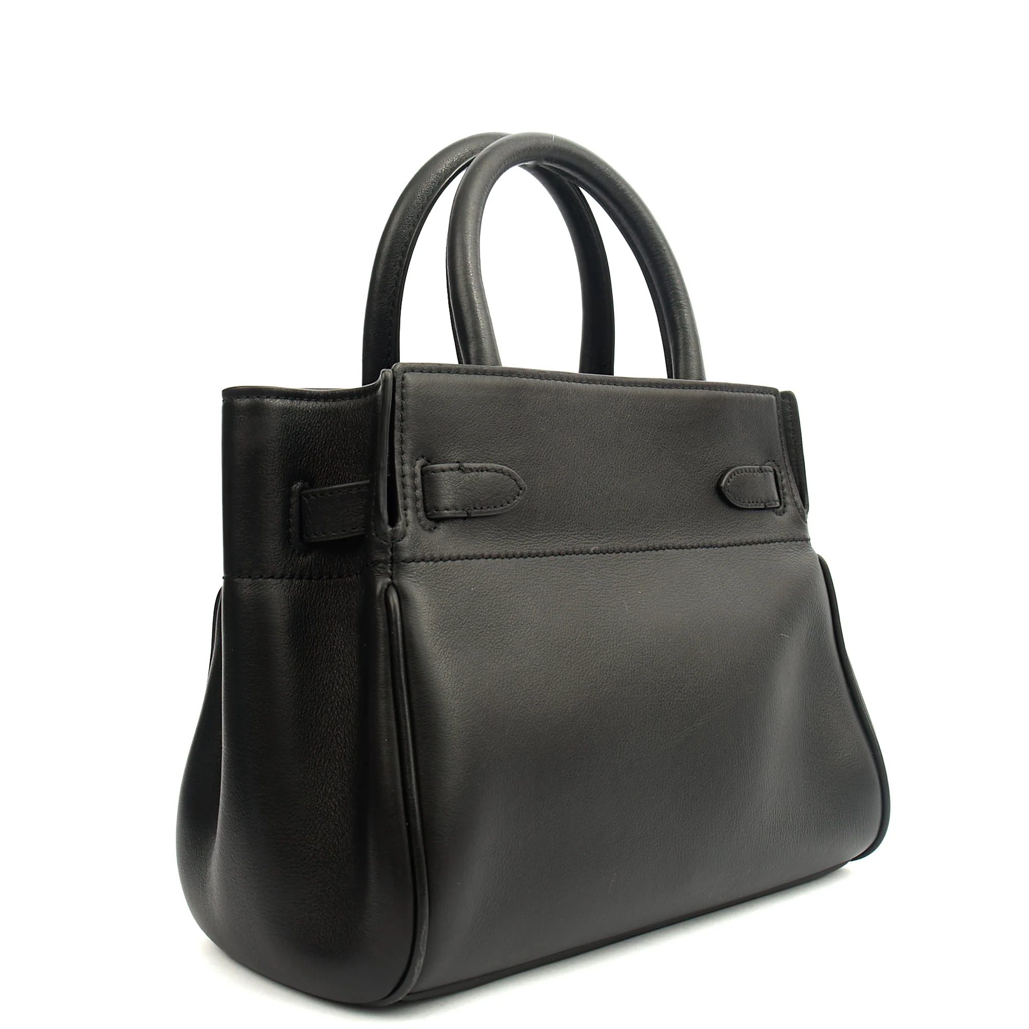 Picture of Mulberry Tote Zipped Bayswater - Small in Black, Calfskin Leather