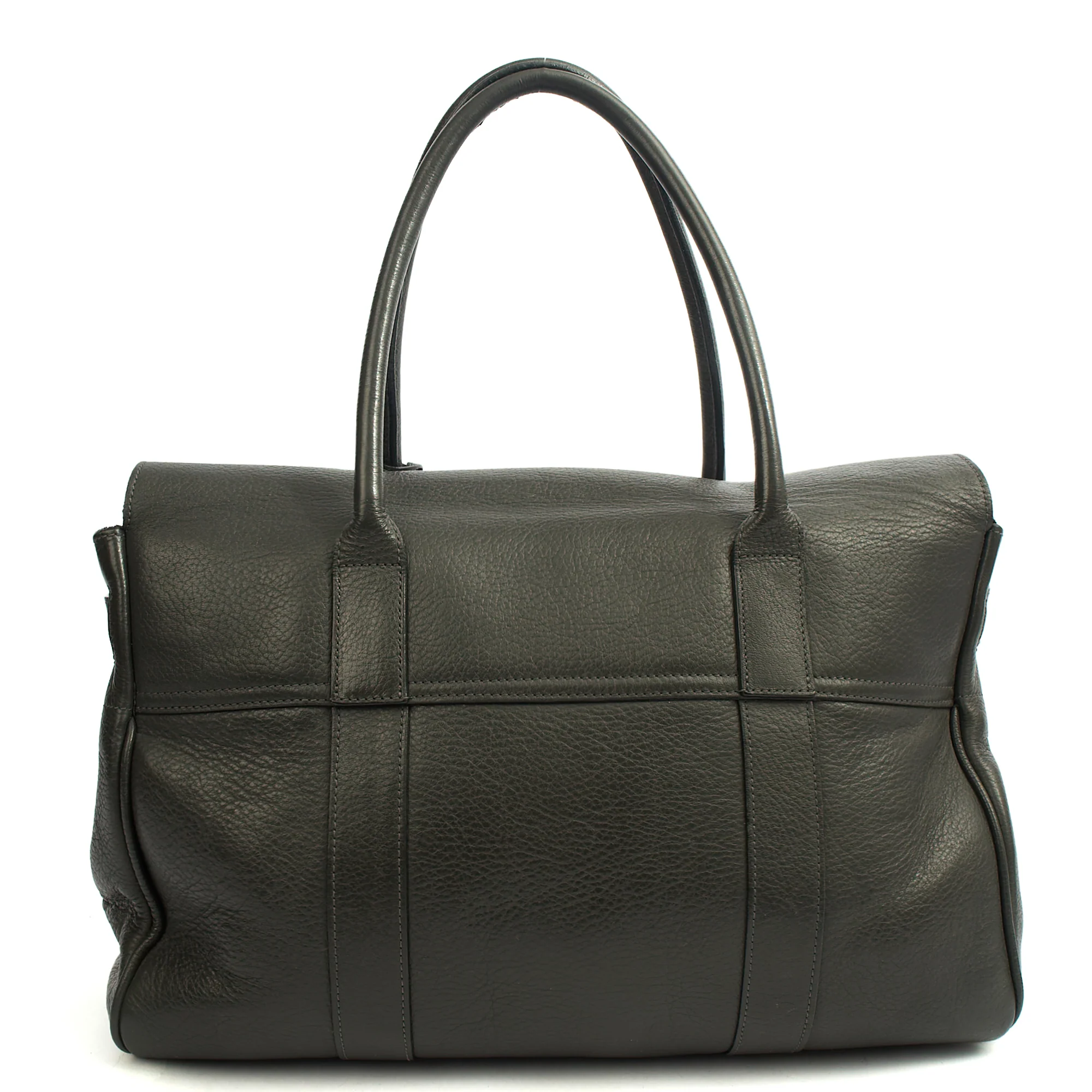 Picture of Mulberry Top Handle Bayswater Heritage in Grey, Calfskin Leather