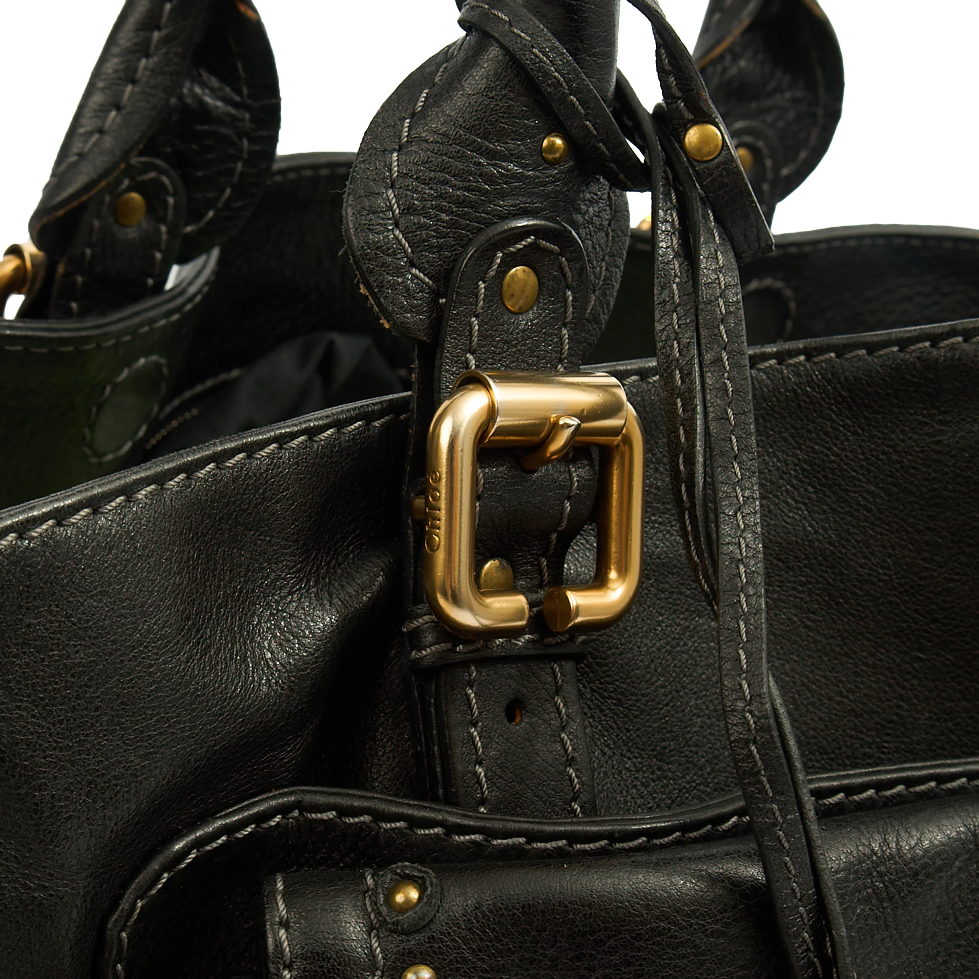 Picture of Chloe Shoulder Bag Paddington - Tote in Black, Leather