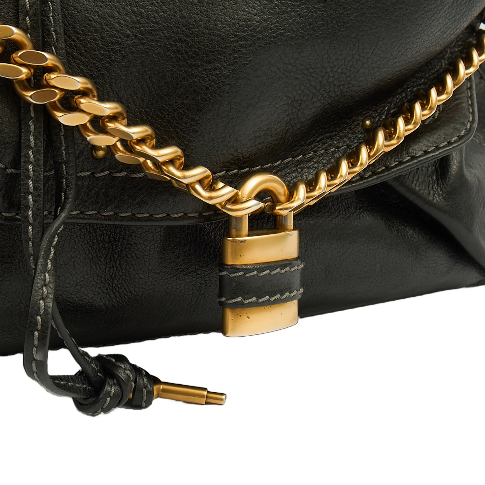 Picture of Chloe Shoulder Bag Paddington - Tote in Black, Leather
