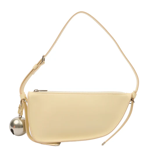 Picture of Burberry Shoulder Bag Shield Messenger in Neutral, Leather