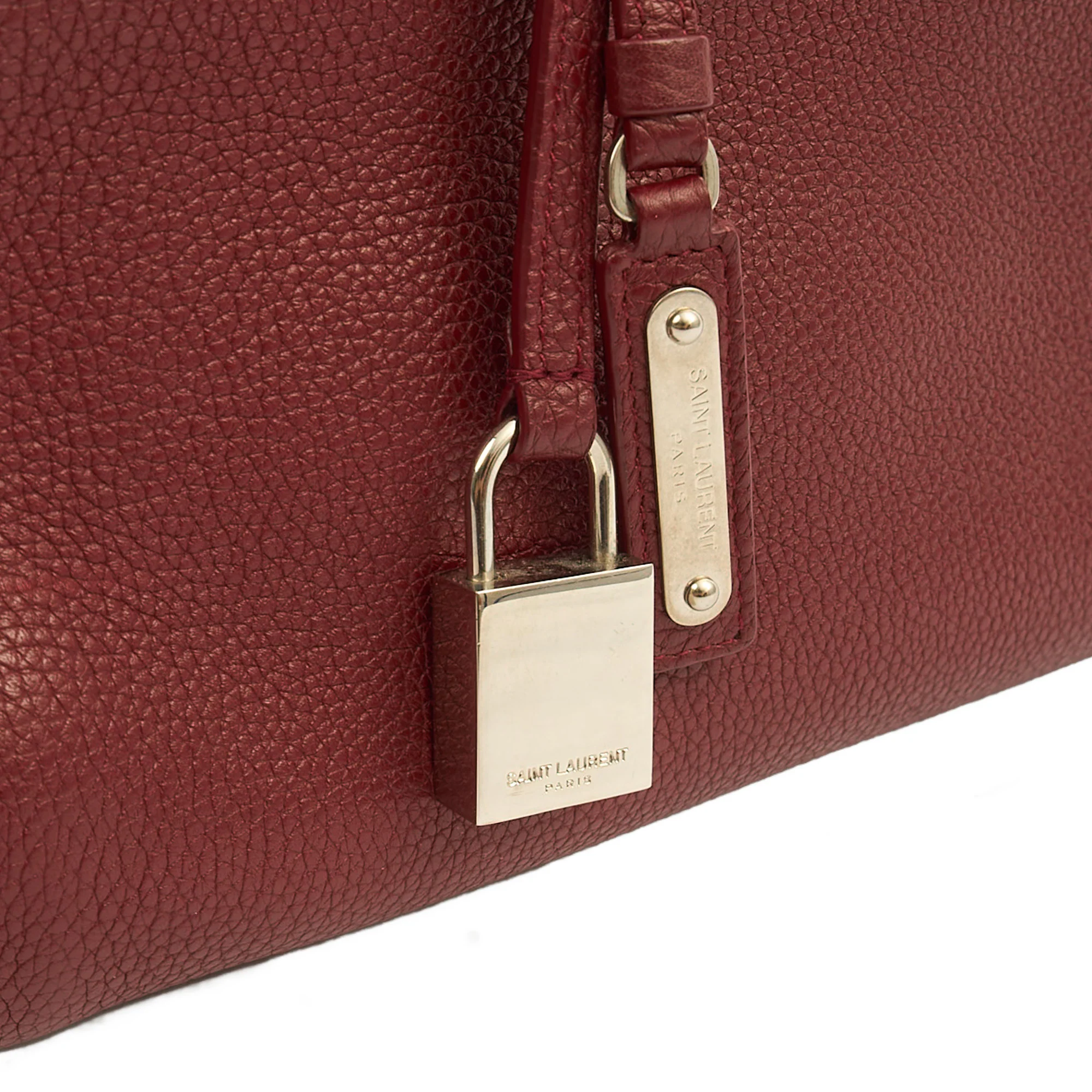 Picture of Saint Laurent Mini Bag Sac de Jour Nano in Red, Leather