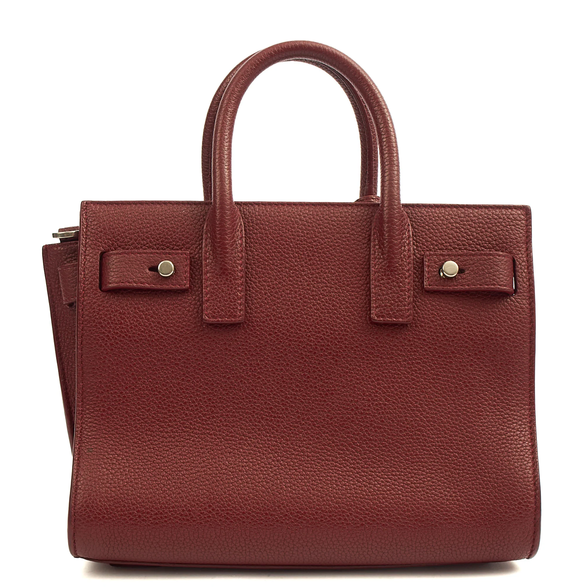 Picture of Saint Laurent Mini Bag Sac de Jour Nano in Red, Leather