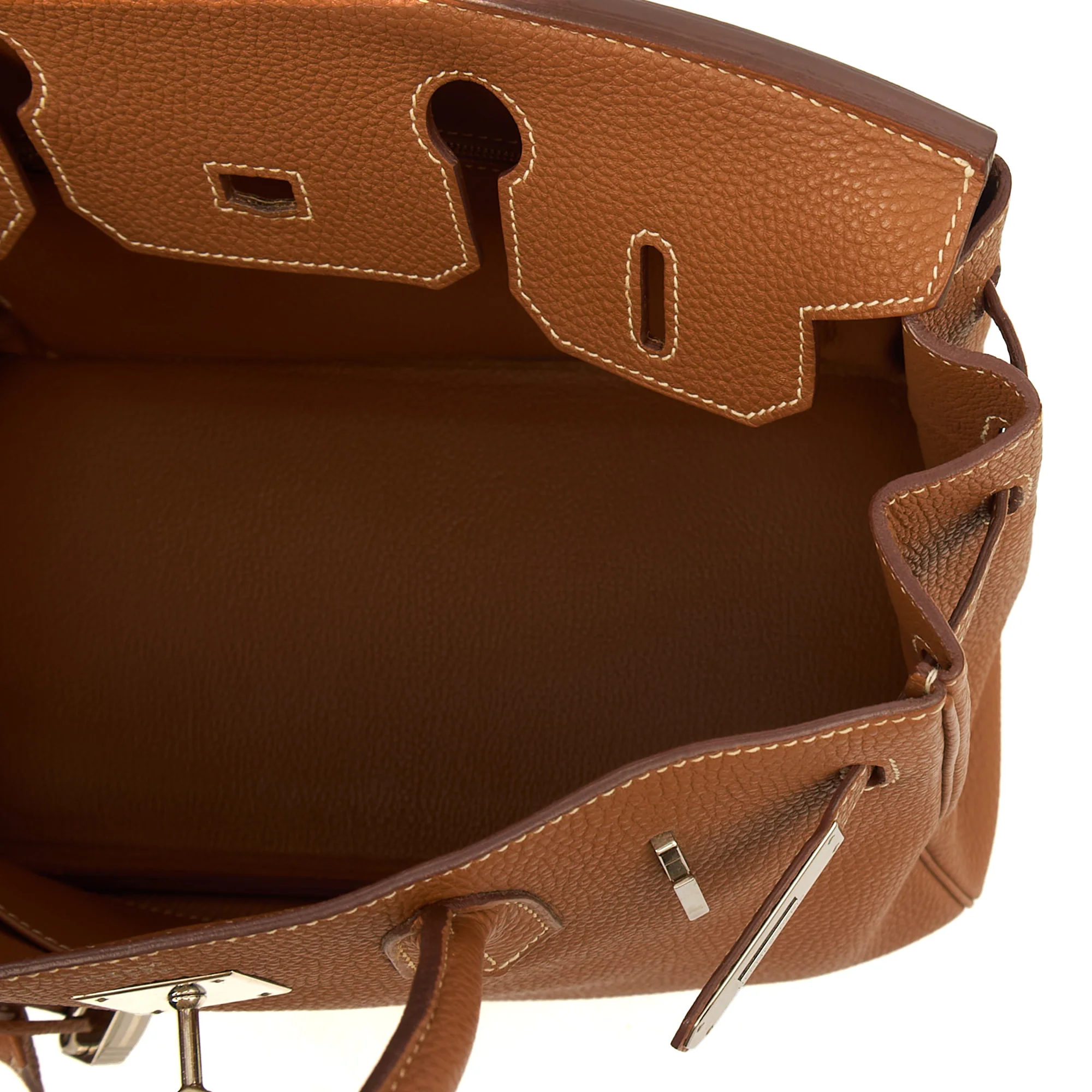 Picture of Hermes Tote Birkin 30 in Gold, Togo Leather