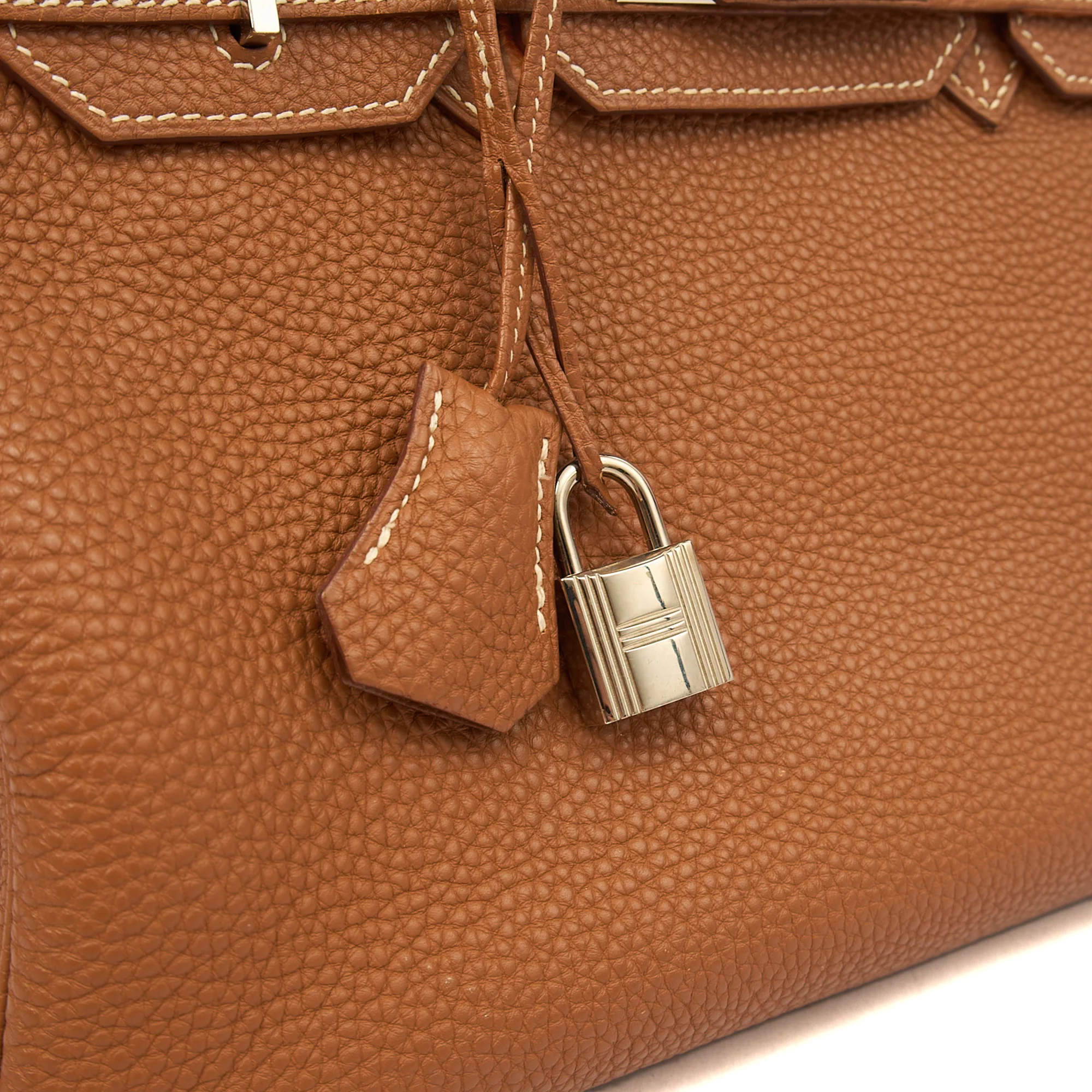 Picture of Hermes Tote Birkin 30 in Gold, Togo Leather