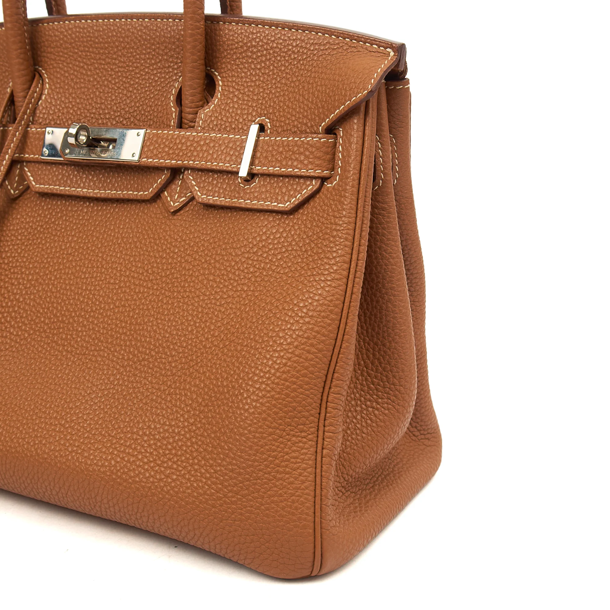 Picture of Hermes Tote Birkin 30 in Gold, Togo Leather