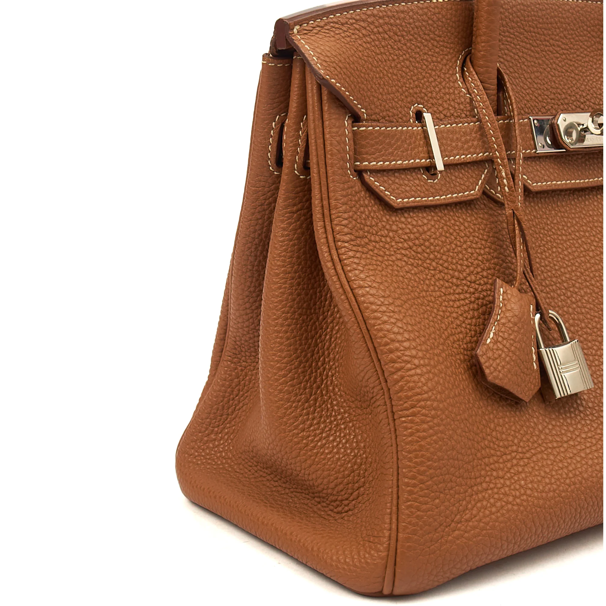 Picture of Hermes Tote Birkin 30 in Gold, Togo Leather