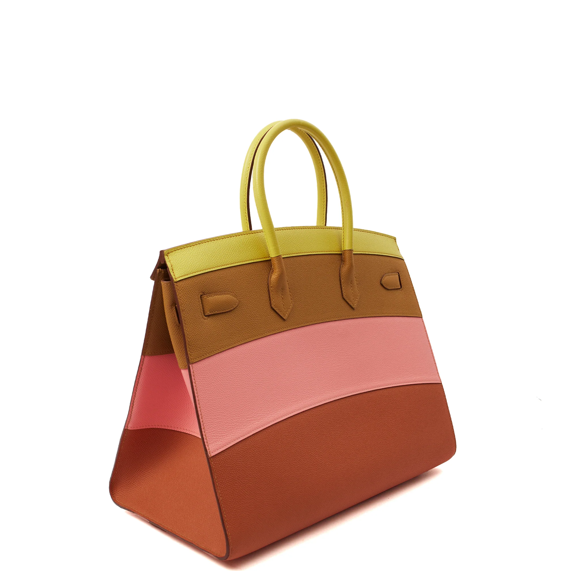 Picture of Hermes Tote Birkin 35 in Rose Confetti, Epsom Leather