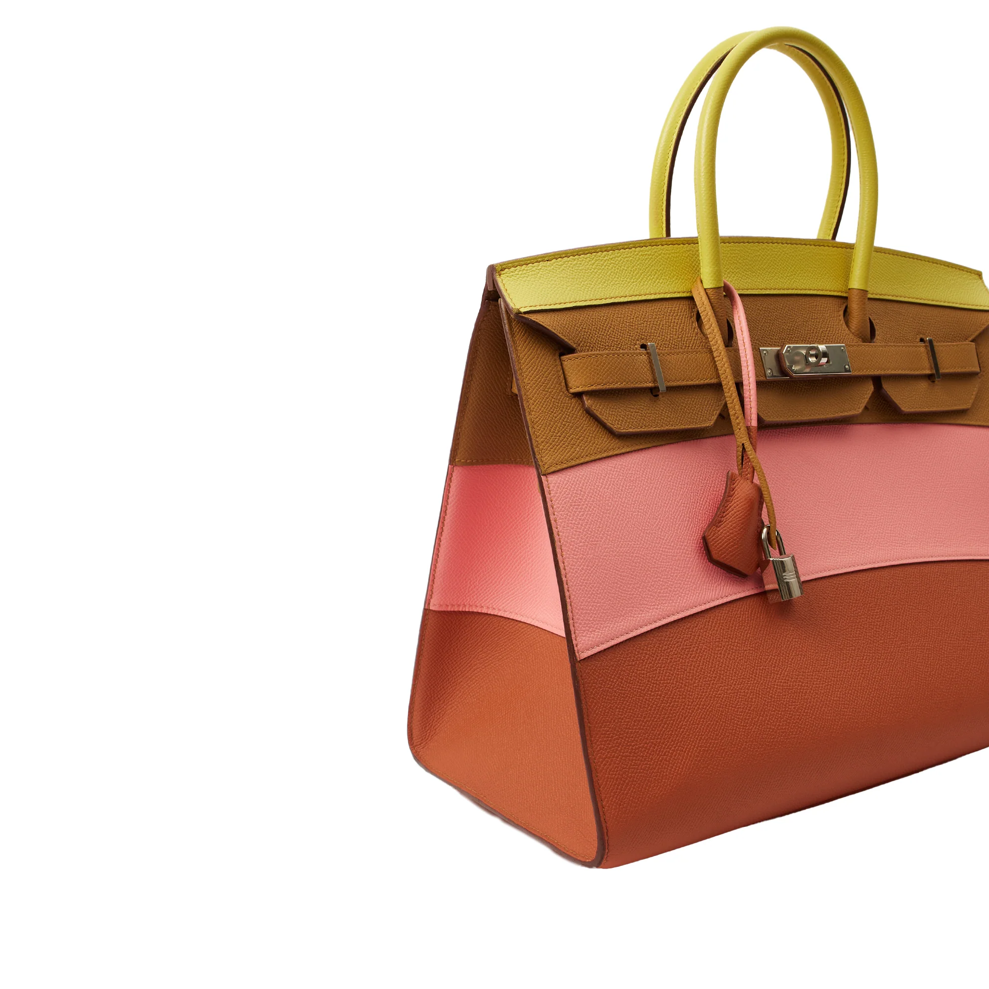 Picture of Hermes Tote Birkin 35 in Rose Confetti, Epsom Leather