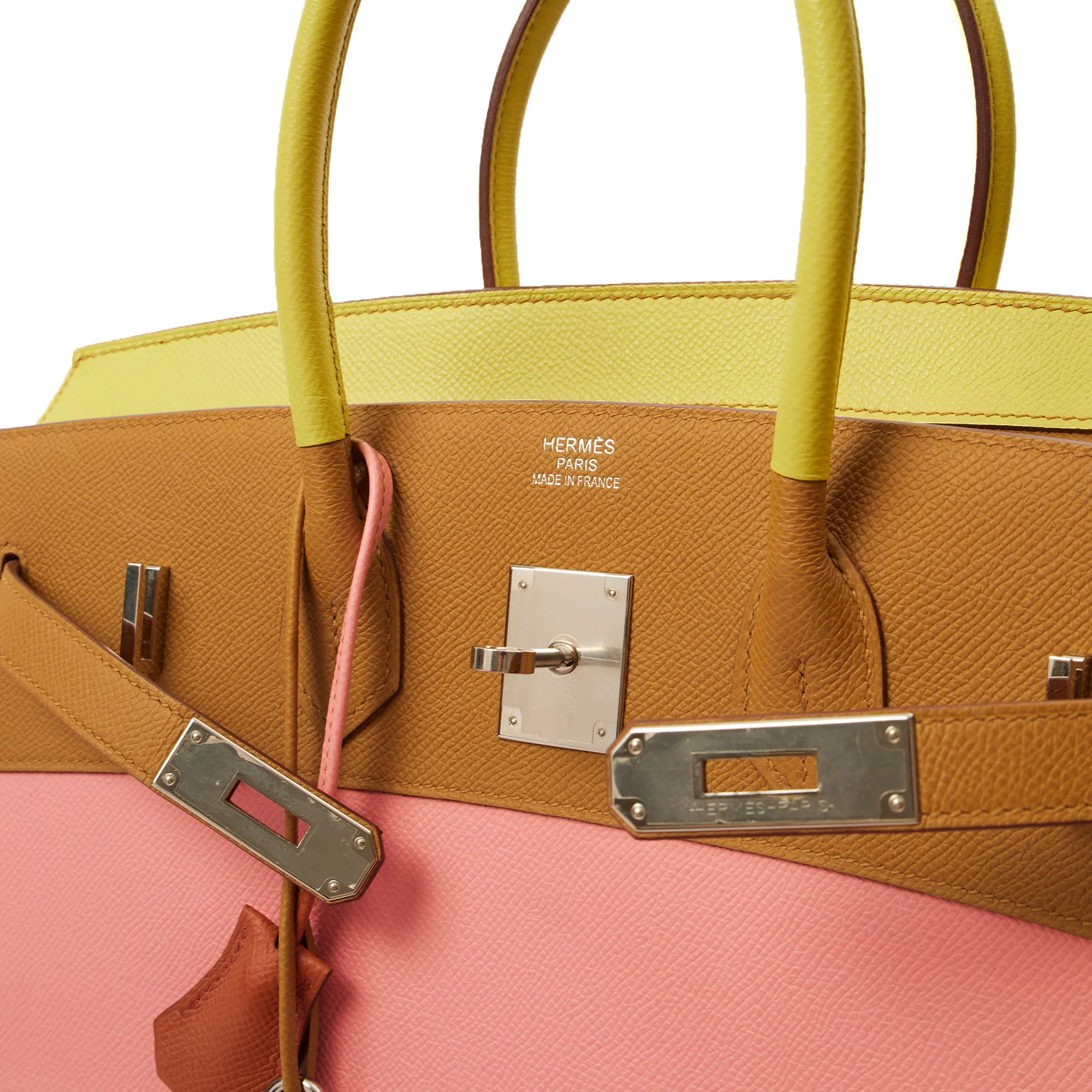 Picture of Hermes Tote Birkin 35 in Rose Confetti, Epsom Leather