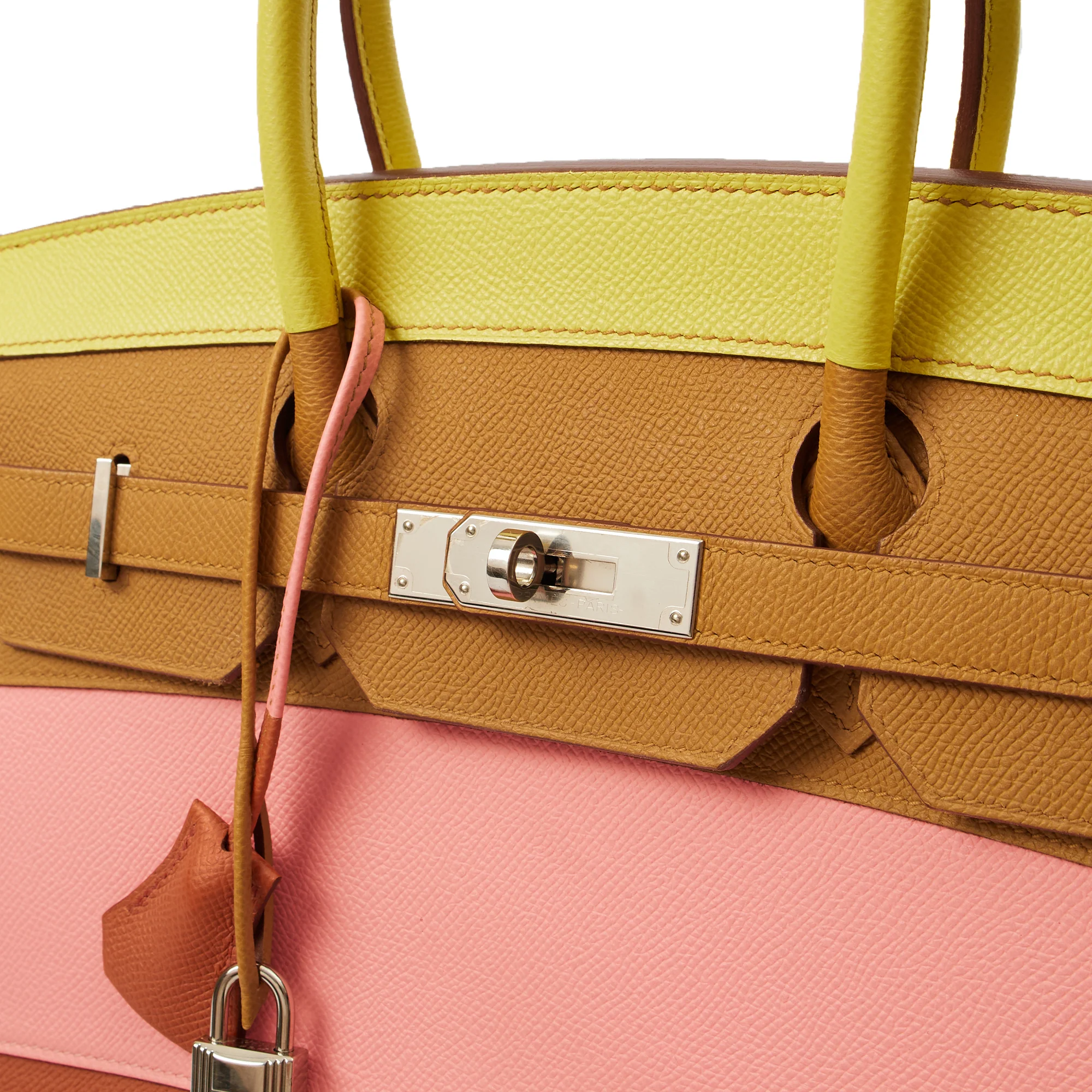 Picture of Hermes Tote Birkin 35 in Rose Confetti, Epsom Leather