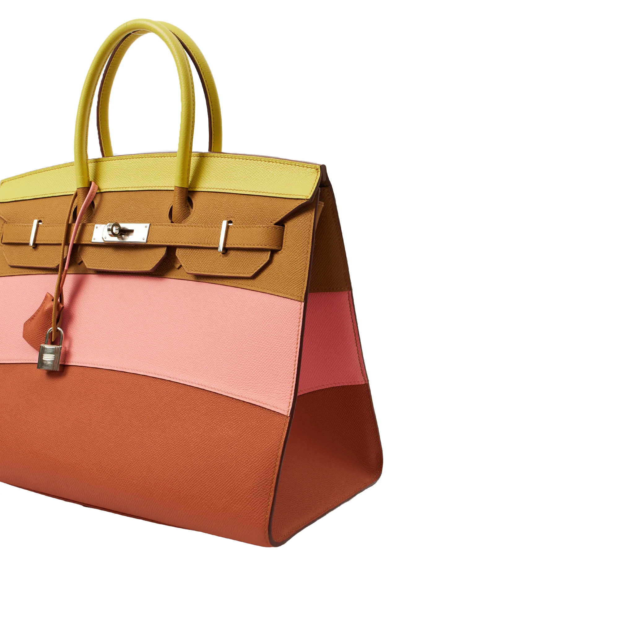 Picture of Hermes Tote Birkin 35 in Rose Confetti, Epsom Leather