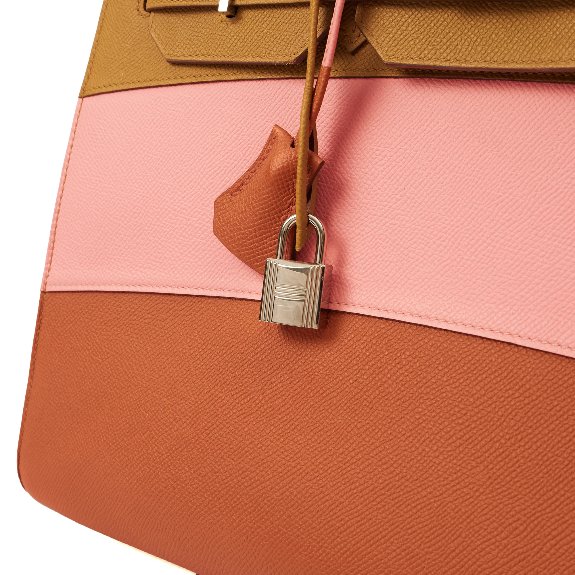 Picture of Hermes Tote Birkin 35 in Rose Confetti, Epsom Leather