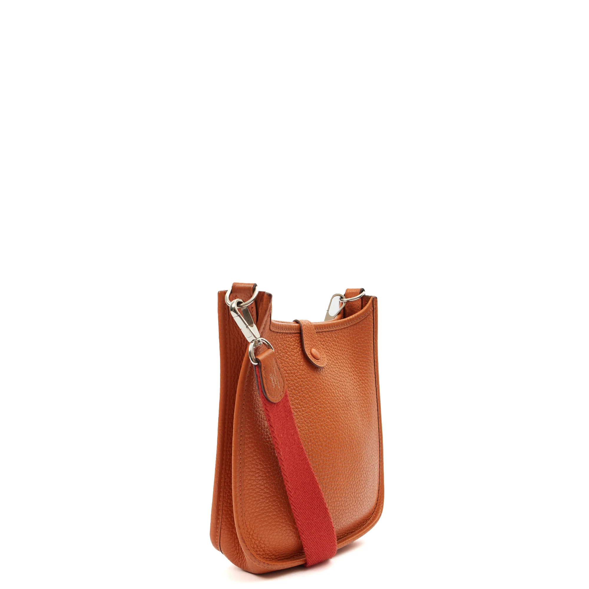 Picture of Hermes Cross Body Evelyne 16 in Classic Orange, Clemence Leather