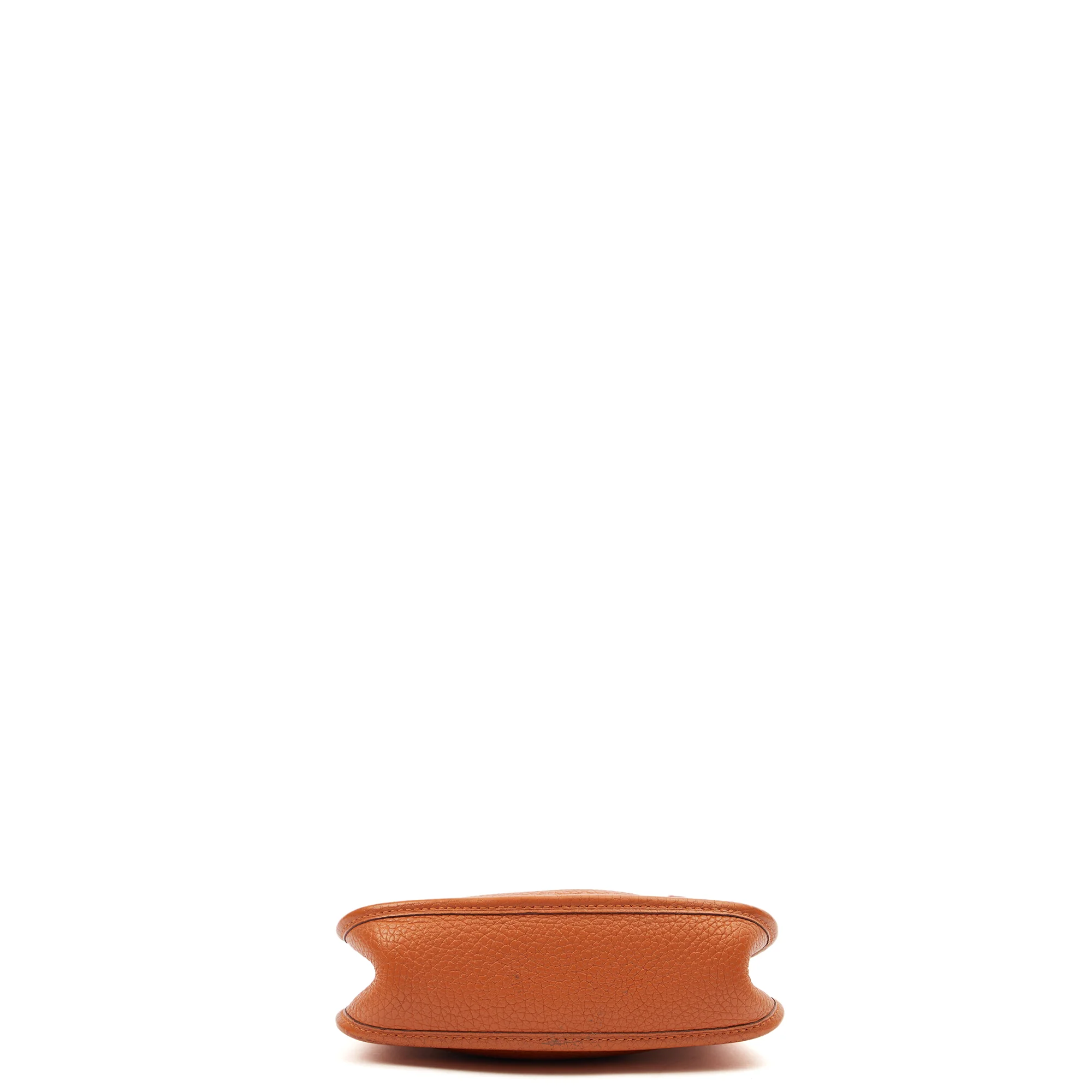 Picture of Hermes Cross Body Evelyne 16 in Classic Orange, Clemence Leather