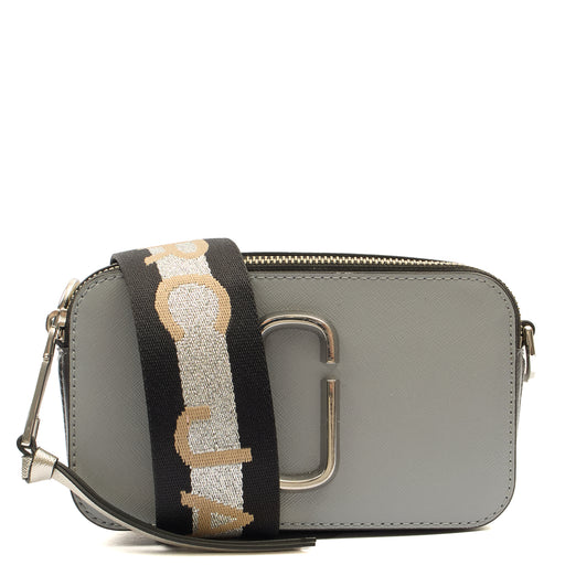 Picture of Marc Jacobs Cross Body Snapshot in Grey, Leather
