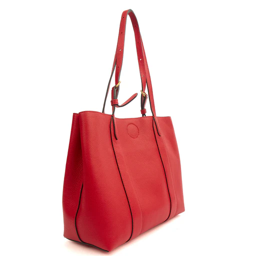 Picture of Mulberry Tote Bayswater Tote - Small in Scarlet Red, Leather