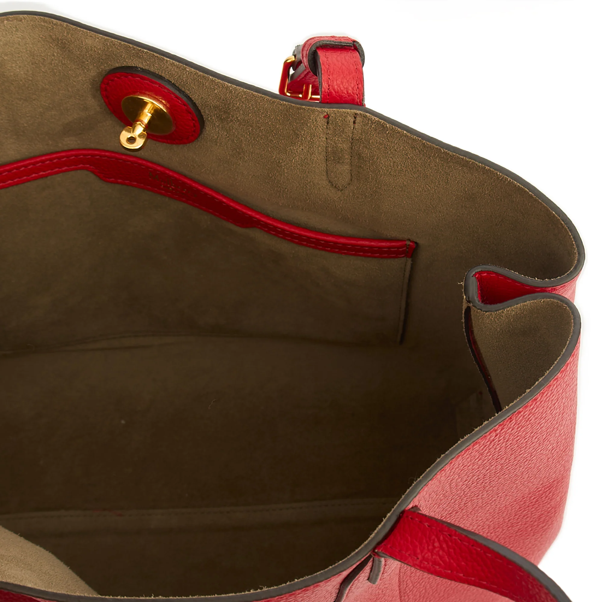 Picture of Mulberry Tote Bayswater Tote - Small in Scarlet Red, Leather