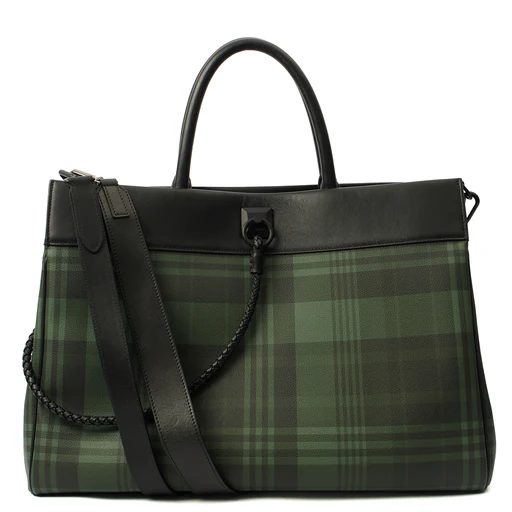 Picture of Mulberry Tote Iris Hobo in Green, Leather