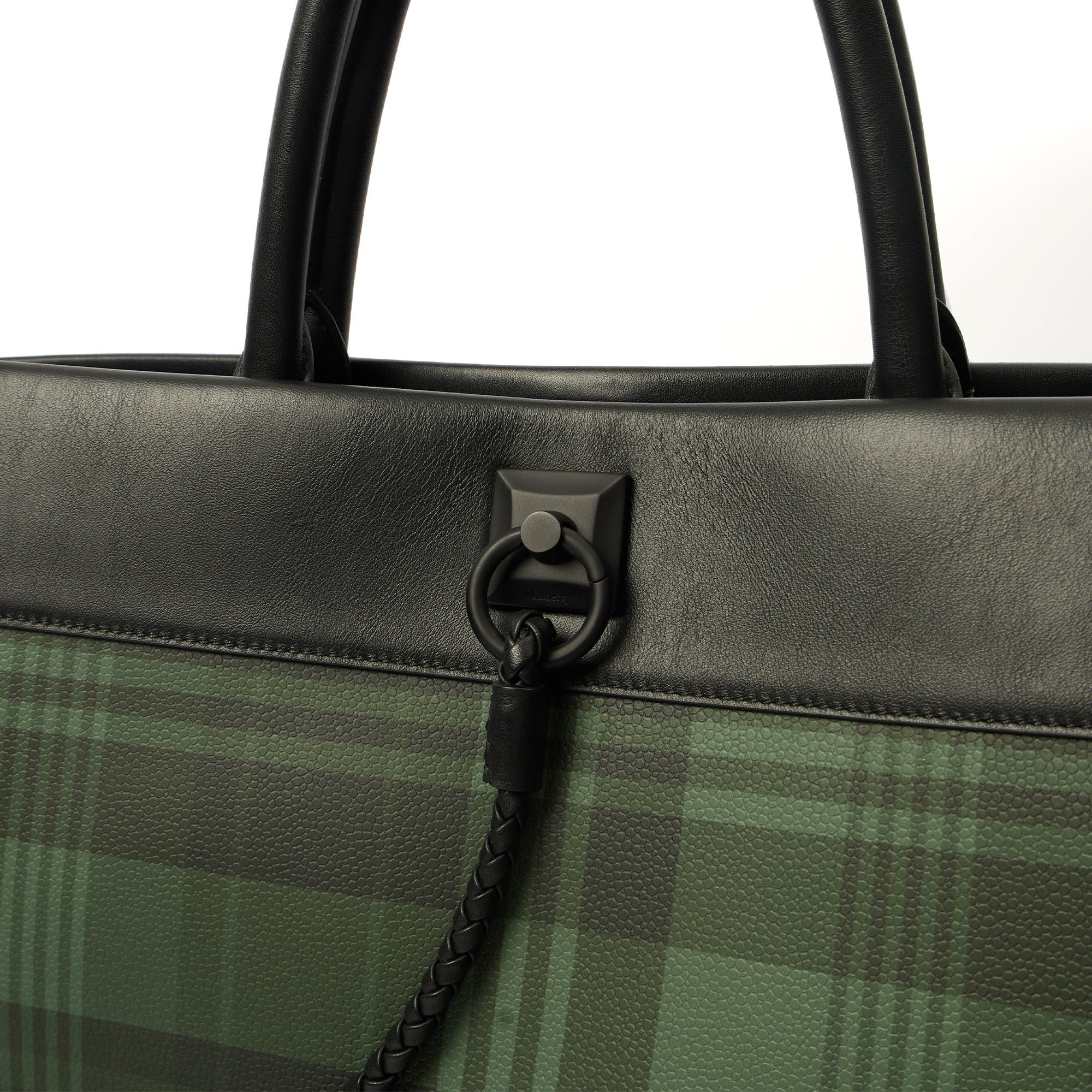 Picture of Mulberry Tote Iris Hobo in Green, Leather
