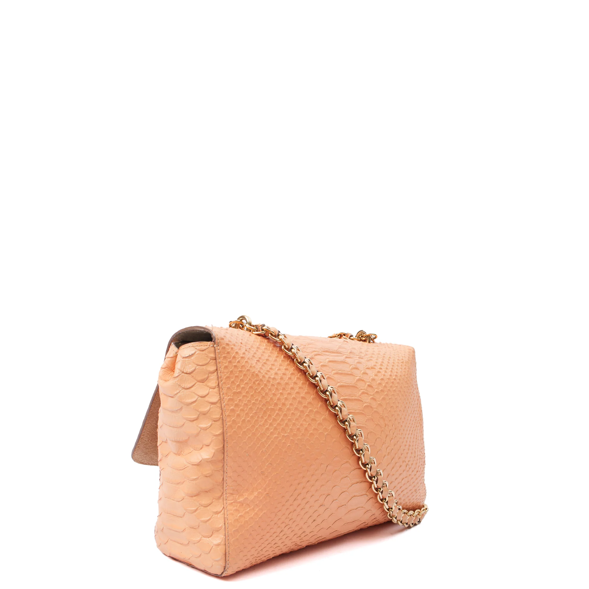 Picture of Mulberry Cross Body Cecily  in Plaster Pink, Exotic Effect Leather