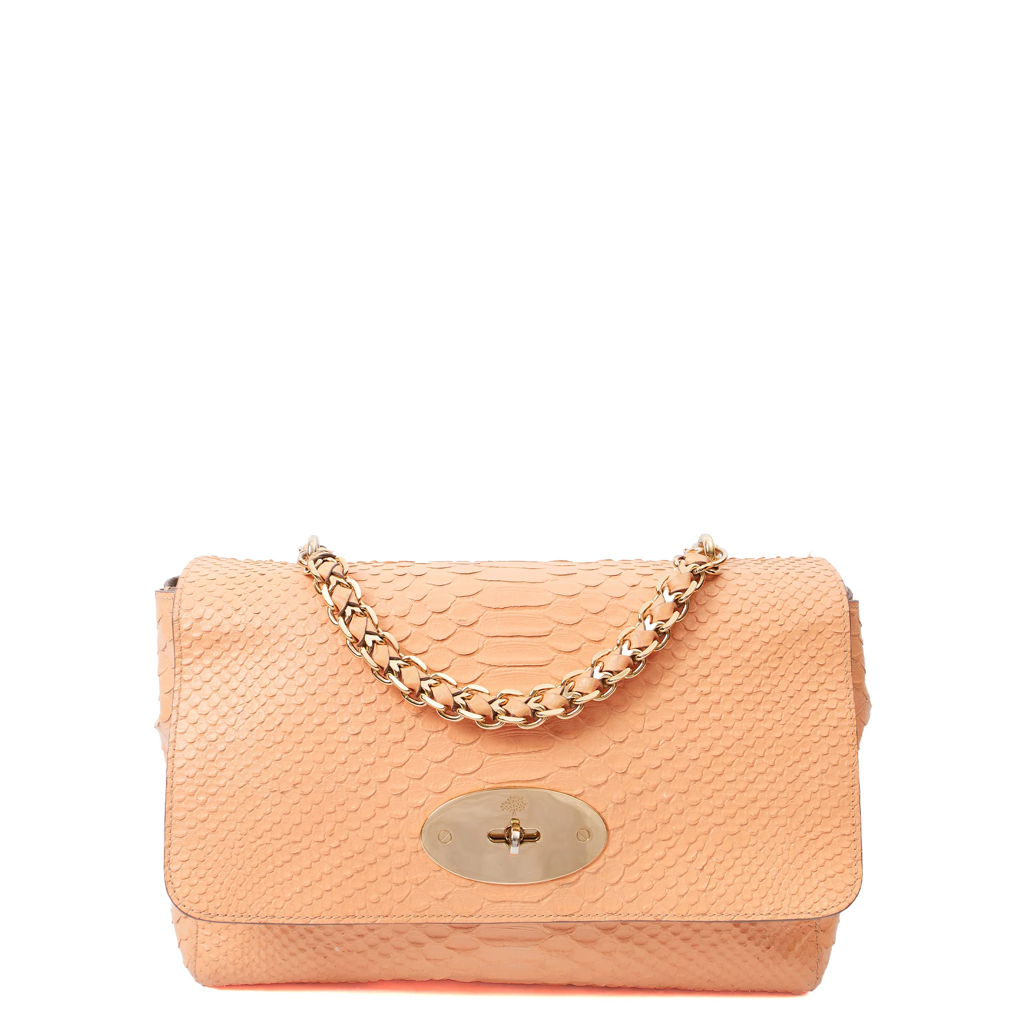 Picture of Mulberry Cross Body Cecily  in Plaster Pink, Exotic Effect Leather