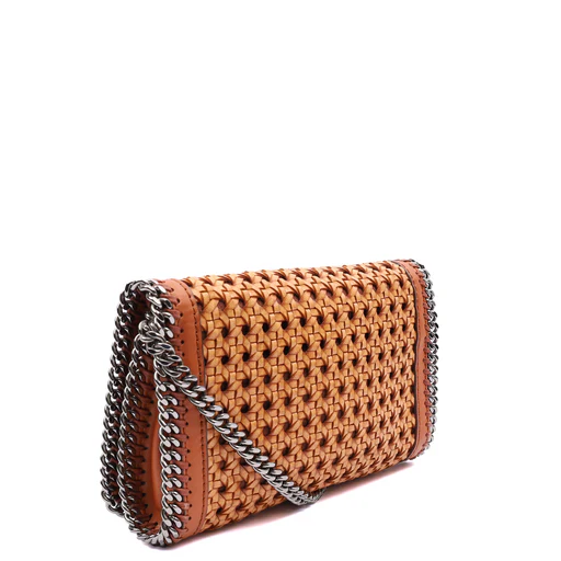 Picture of Stella McCartney Shoulder Bag Falabella Clutch in Orange, Leather