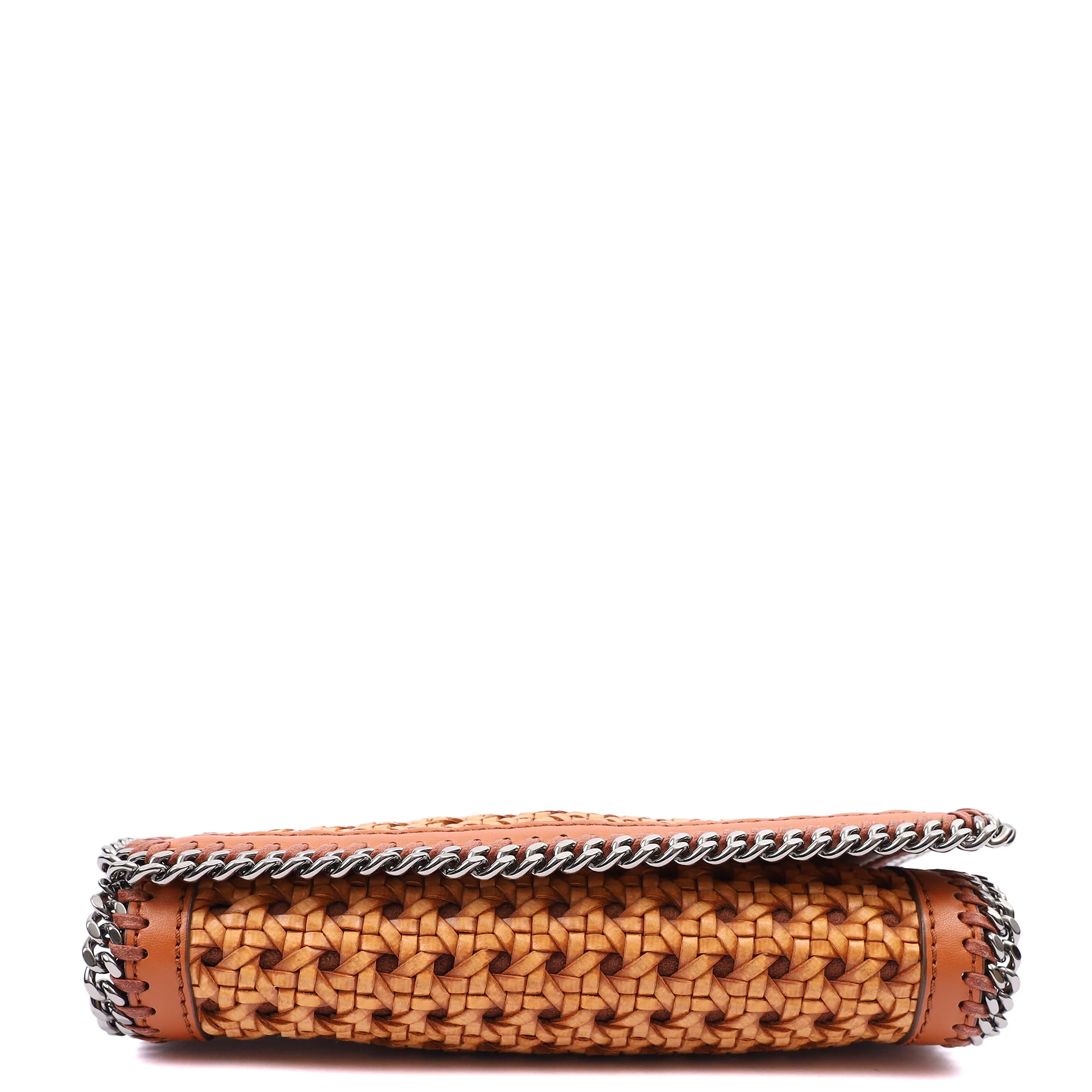 Picture of Stella McCartney Shoulder Bag Falabella Clutch in Orange, Leather