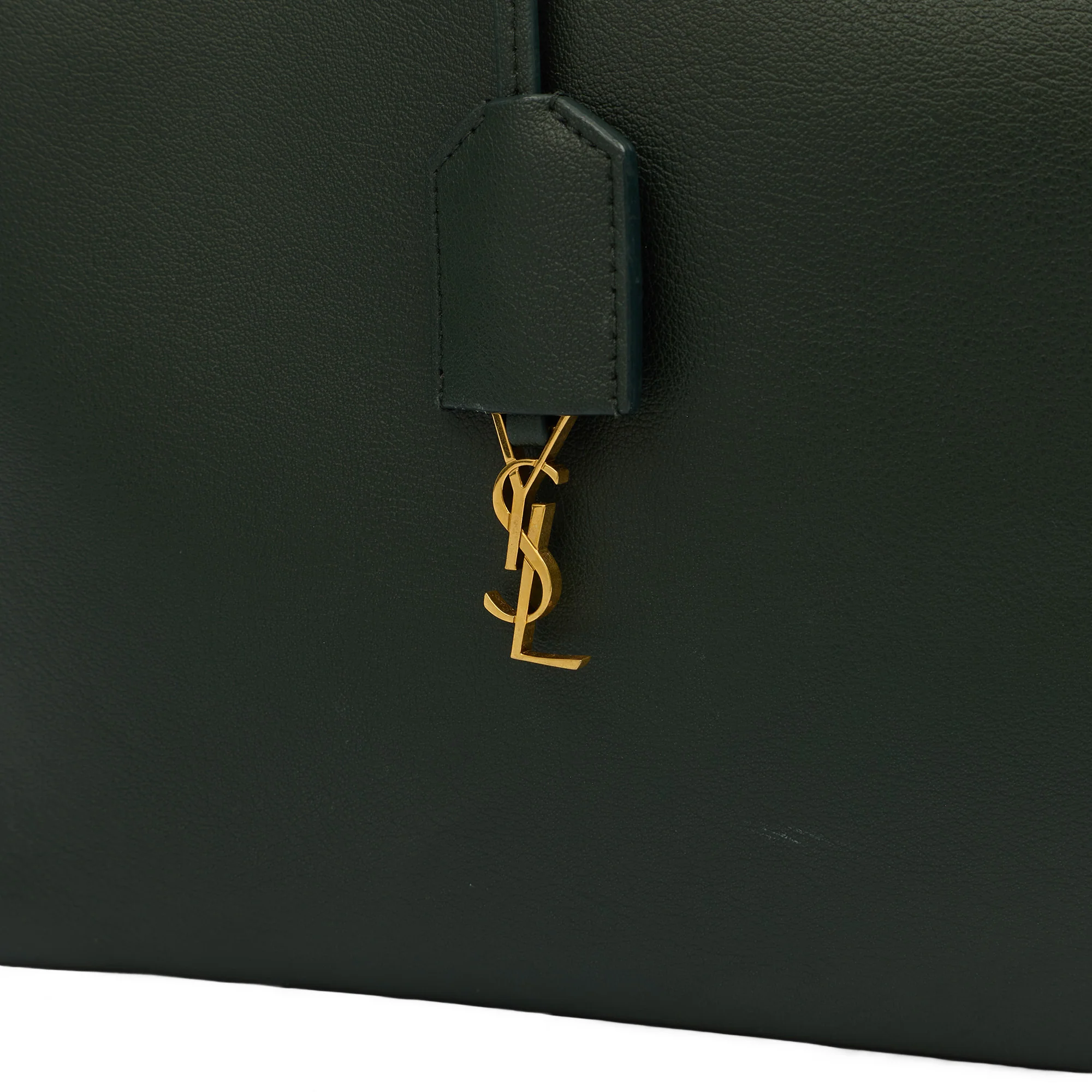 Picture of Saint Laurent Tote Shopping East West in Black, Calfskin Leather