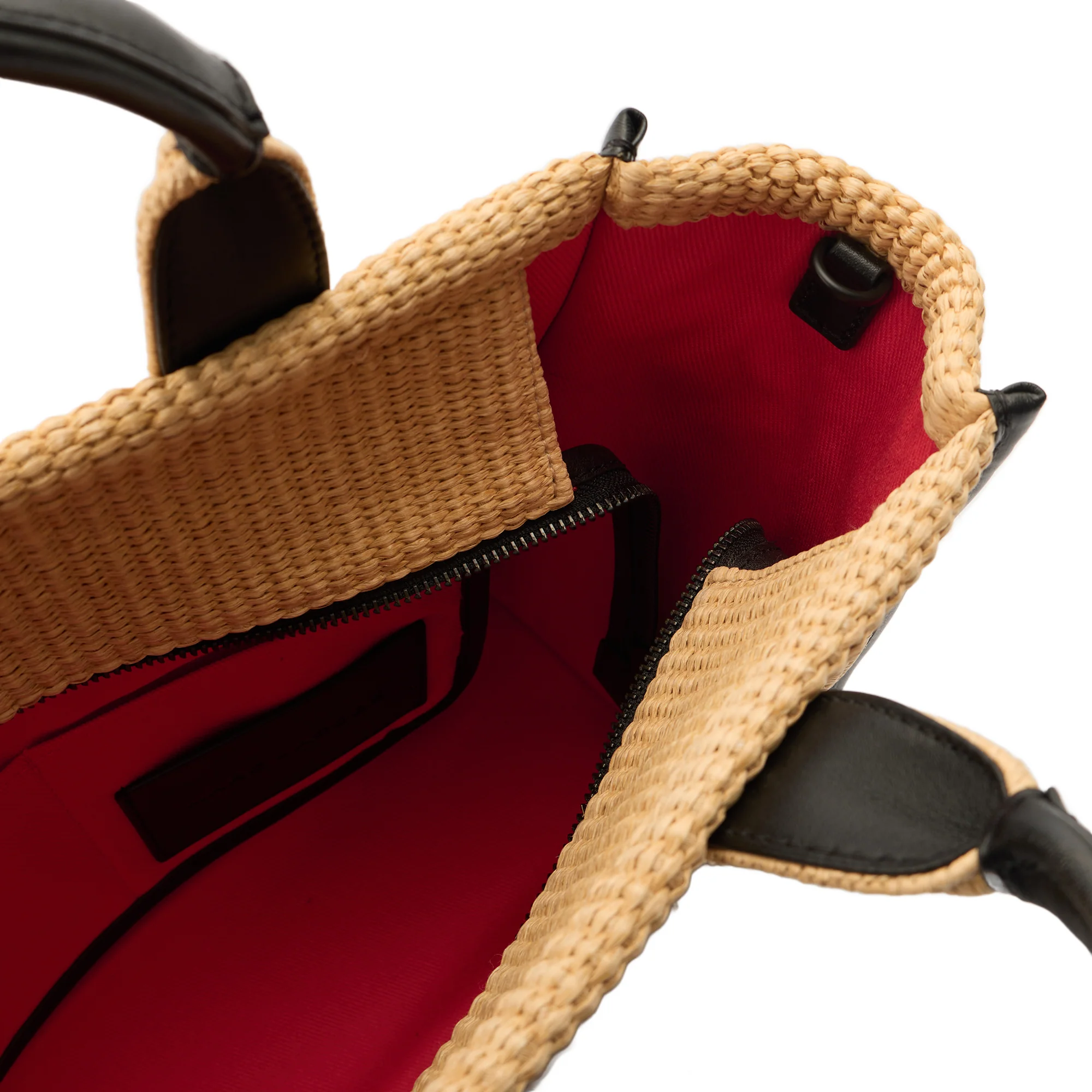 Picture of Marc Jacobs Tote The Tote Bag in Neutral, Raffia