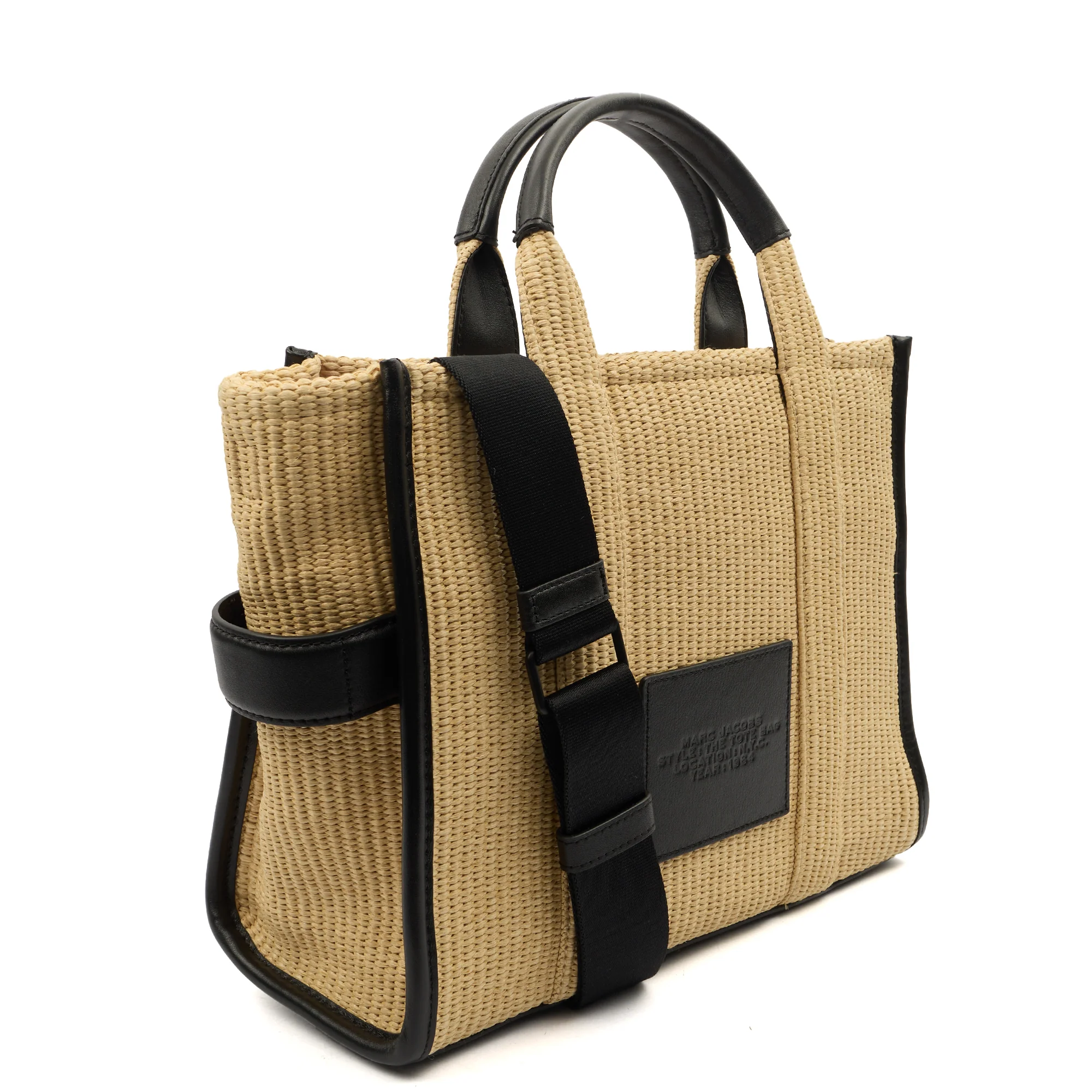 Picture of Marc Jacobs Tote The Tote Bag in Neutral, Raffia