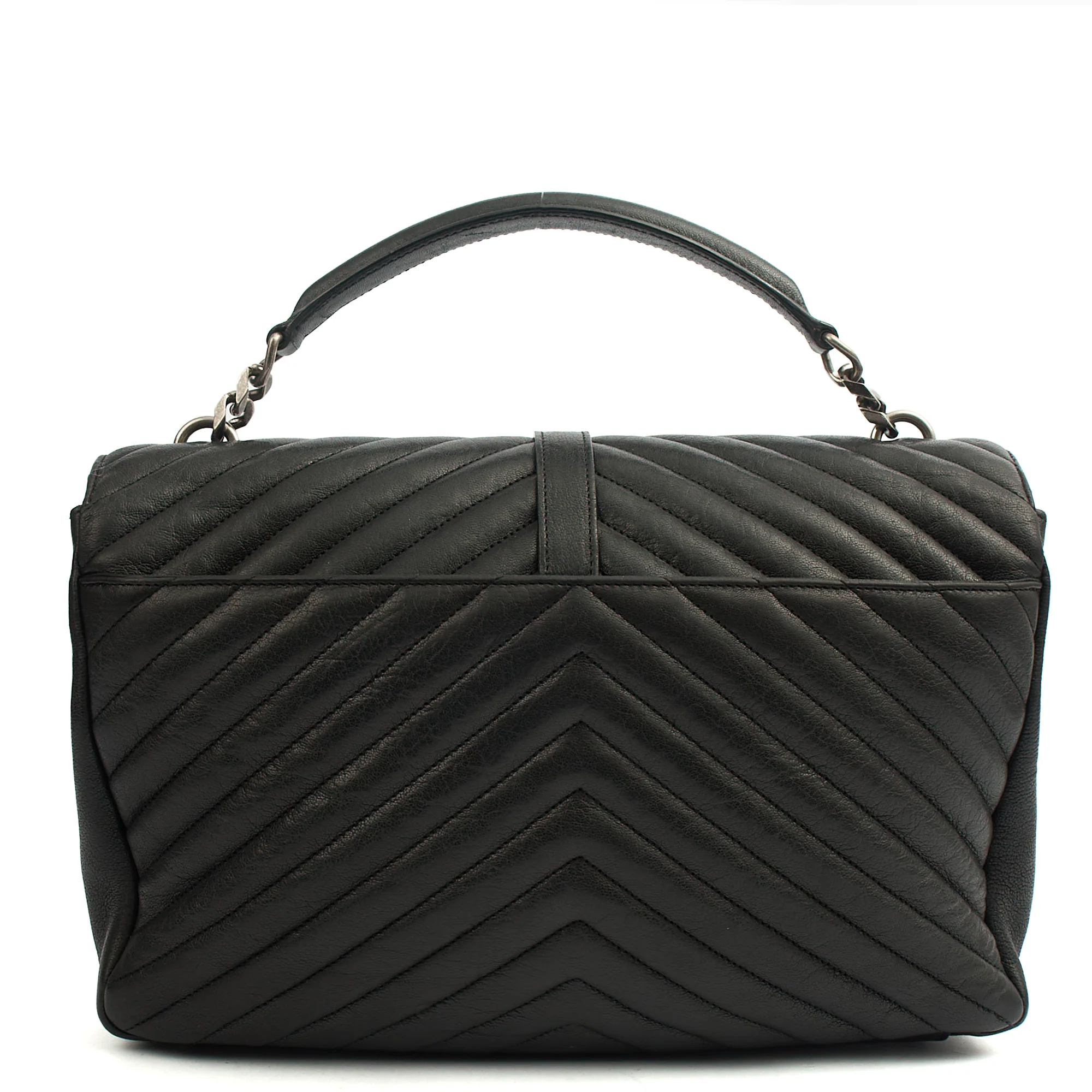 Picture of Saint Laurent Cross Body College - Large in Black, Leather