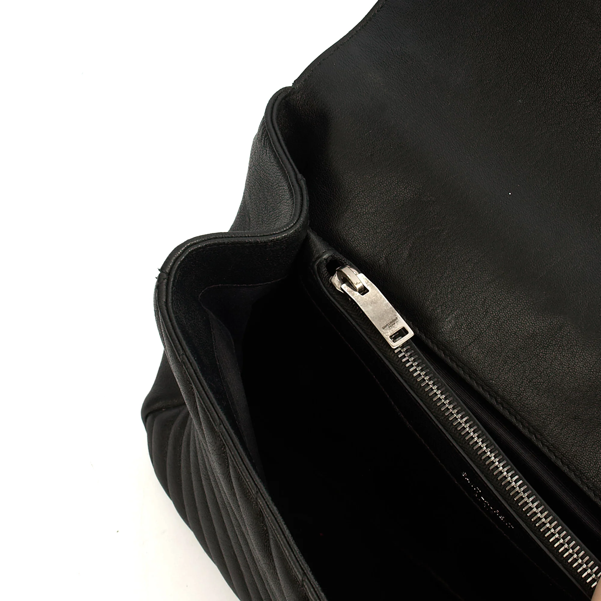 Picture of Saint Laurent Cross Body College - Large in Black, Leather