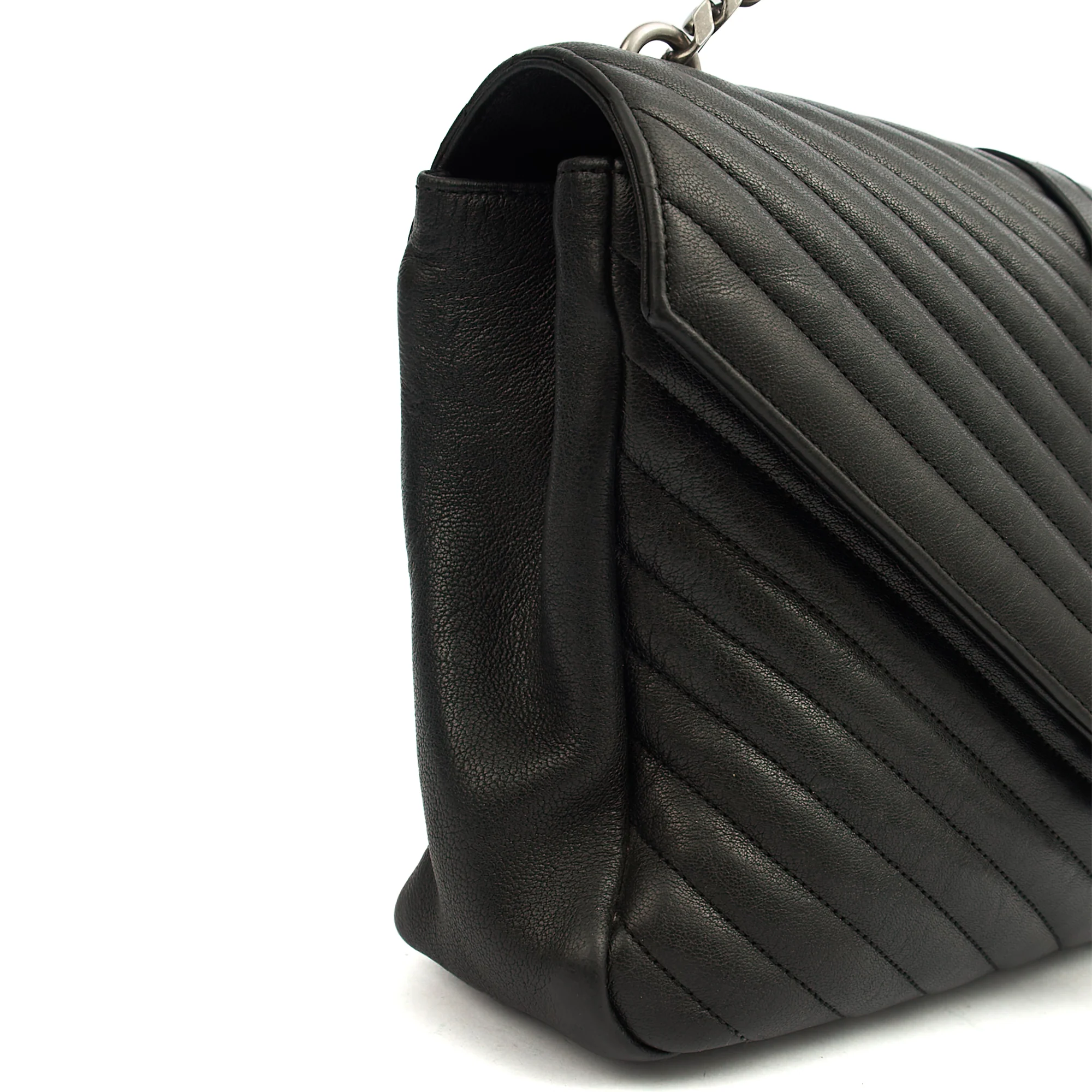 Picture of Saint Laurent Cross Body College - Large in Black, Leather