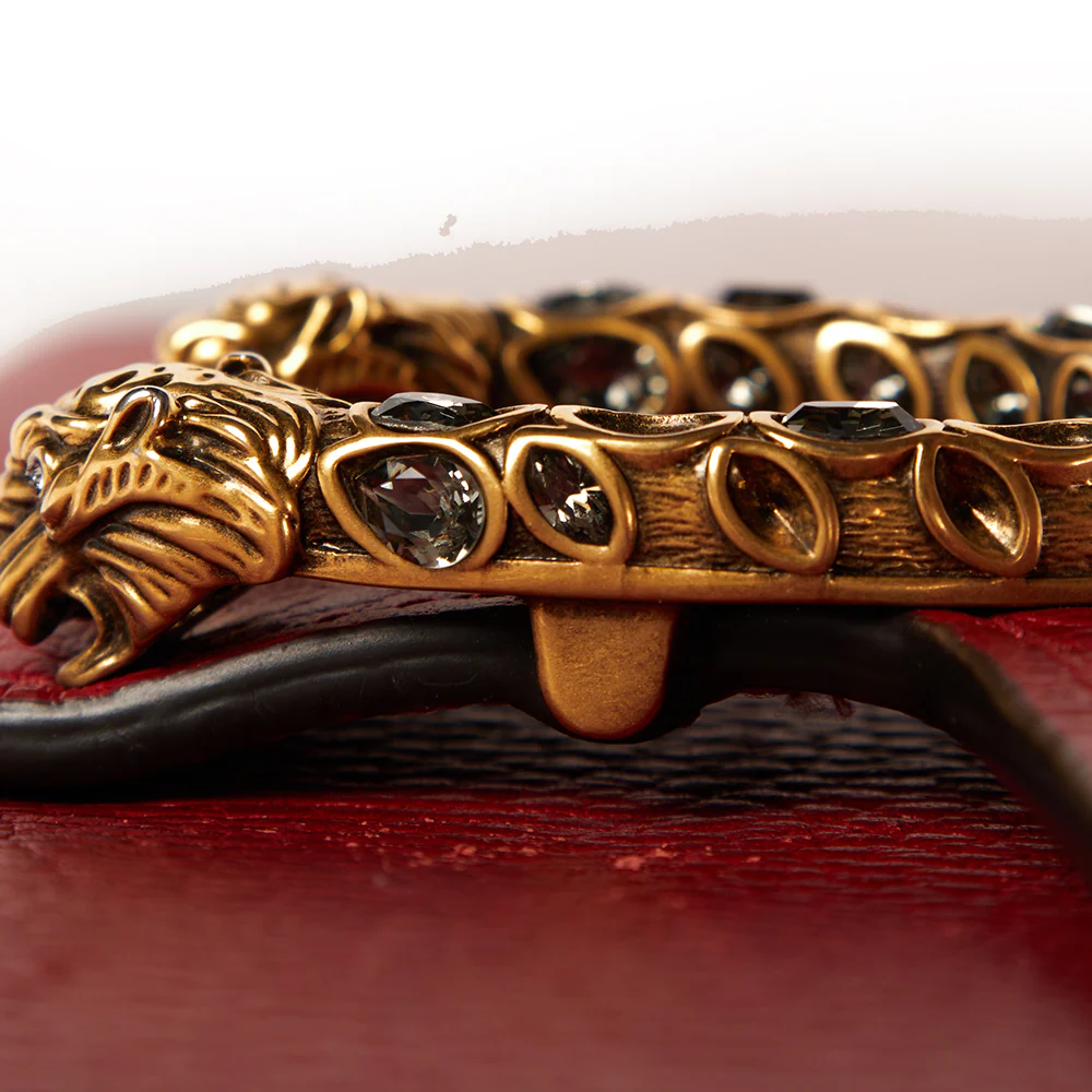 Picture of Gucci Cross Body Dionysus Chain Wallet in Hibiscus Red, Leather